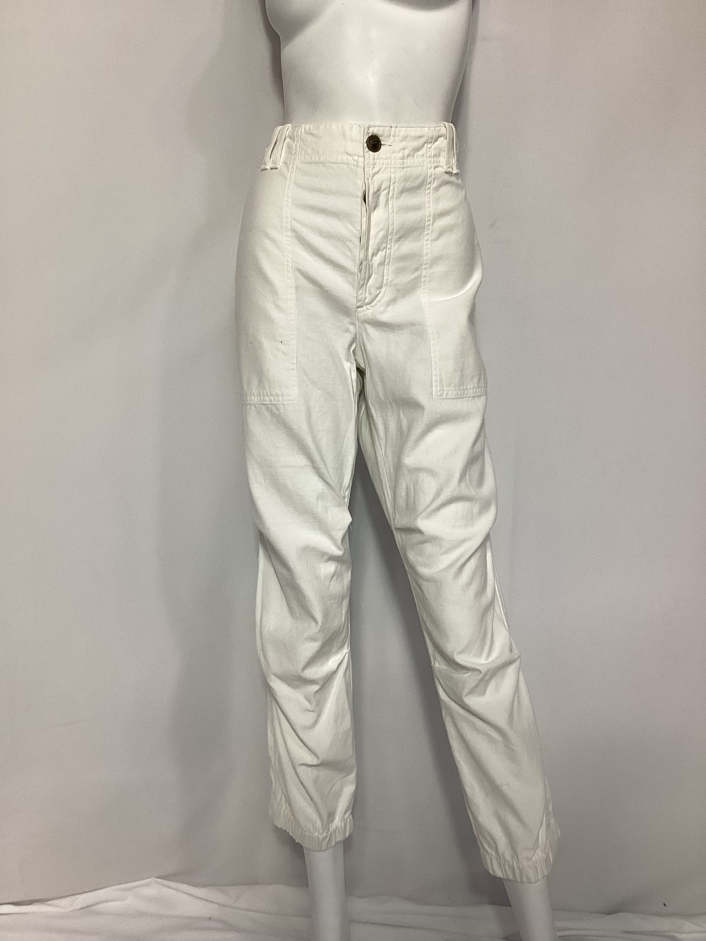 Agni Utility Pant In Soft White - Image 4
