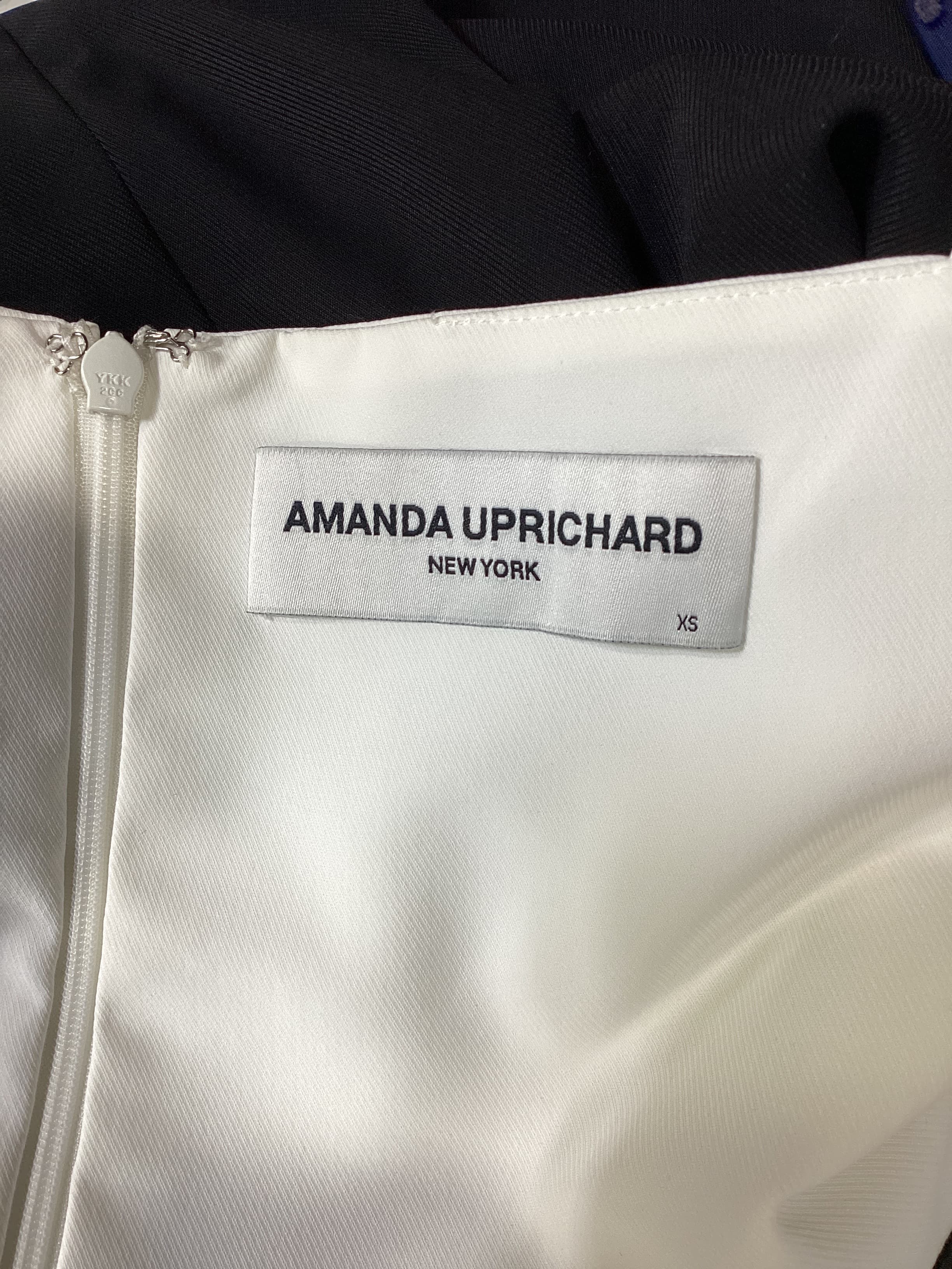 Avani Dress In Ivory & Black - Image 4