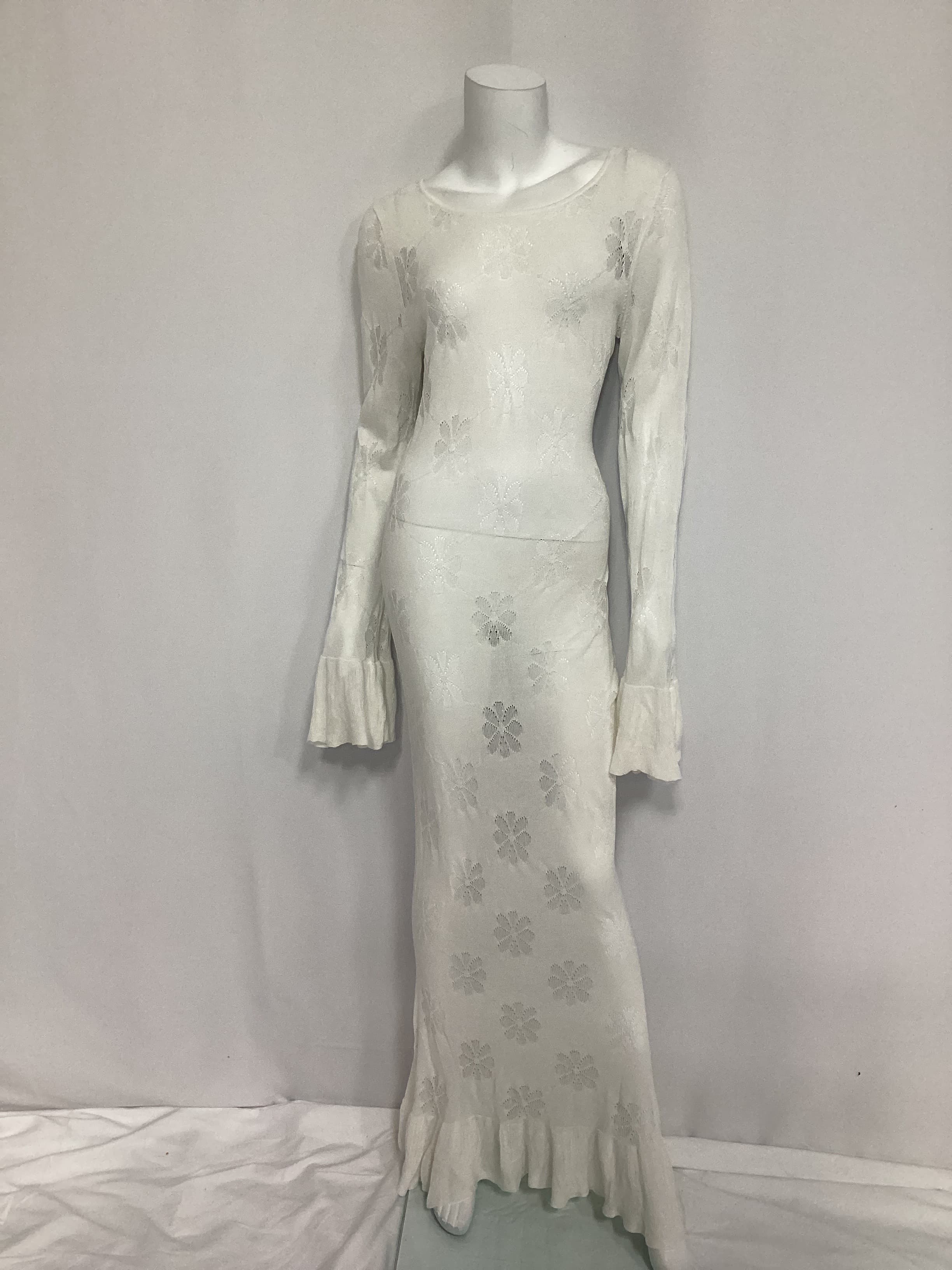Rafaella Dress In Venetian White - Image 2