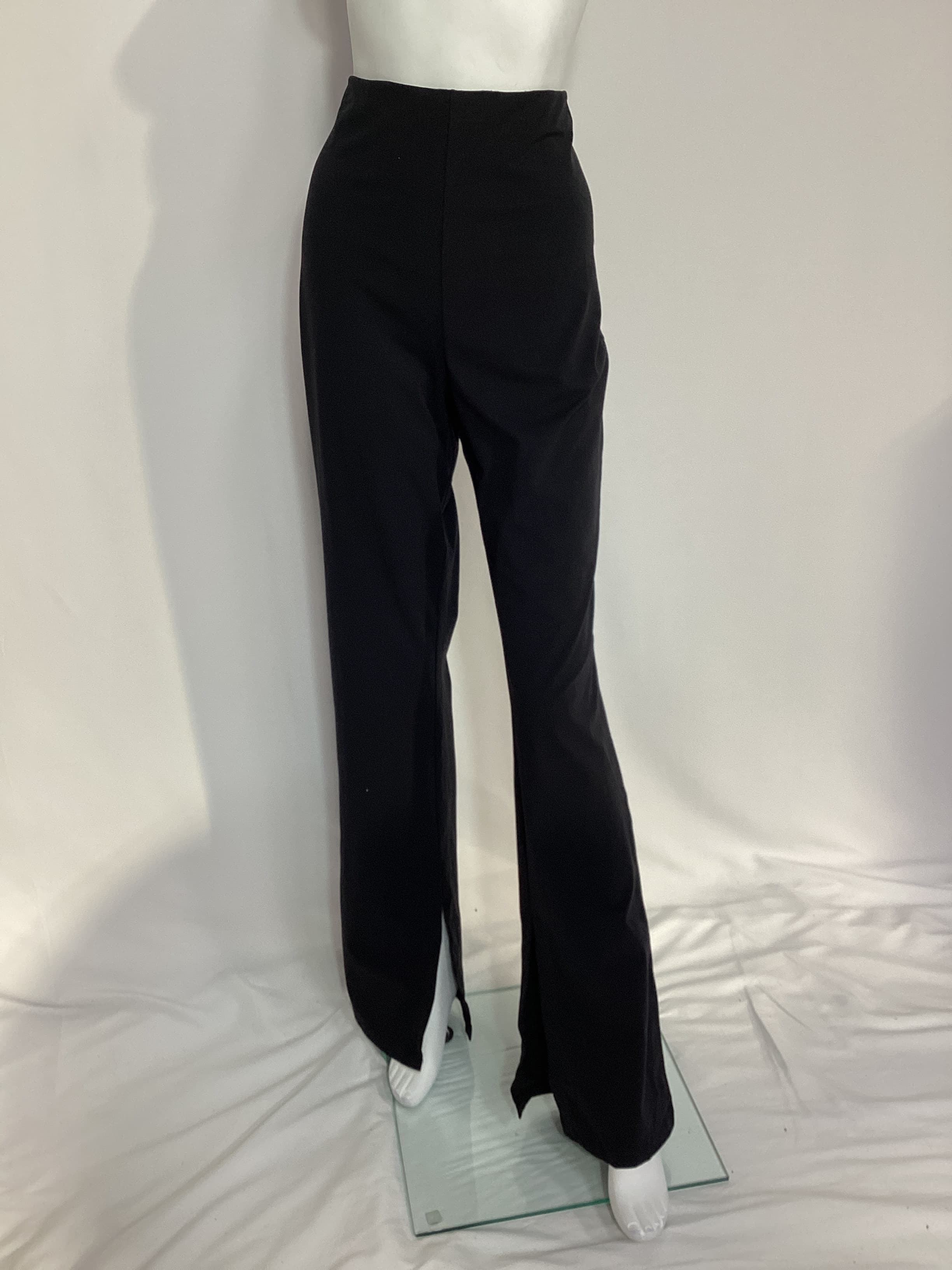L'academie X Marianna Hewitt Anouka Knit Slim Pant In Black - Image 4