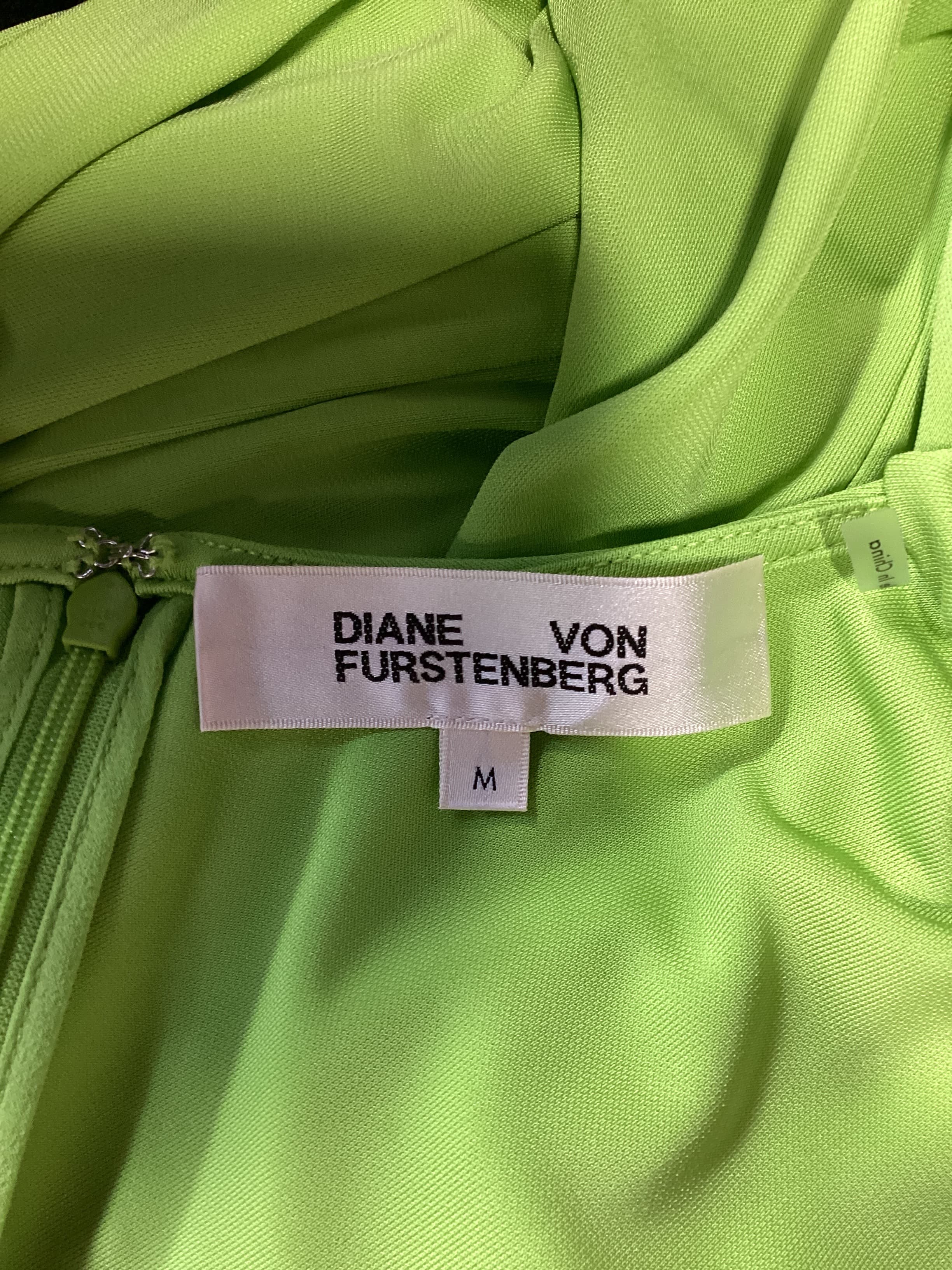 Williams Dress In Chartreuse - Image 3