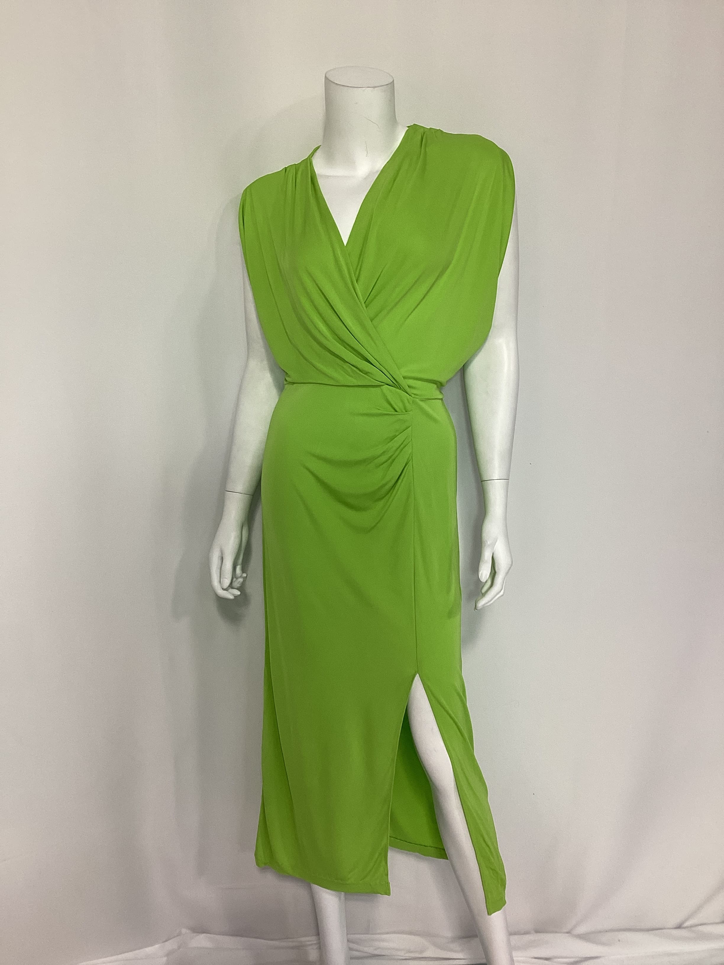 Williams Dress In Chartreuse - Image 4