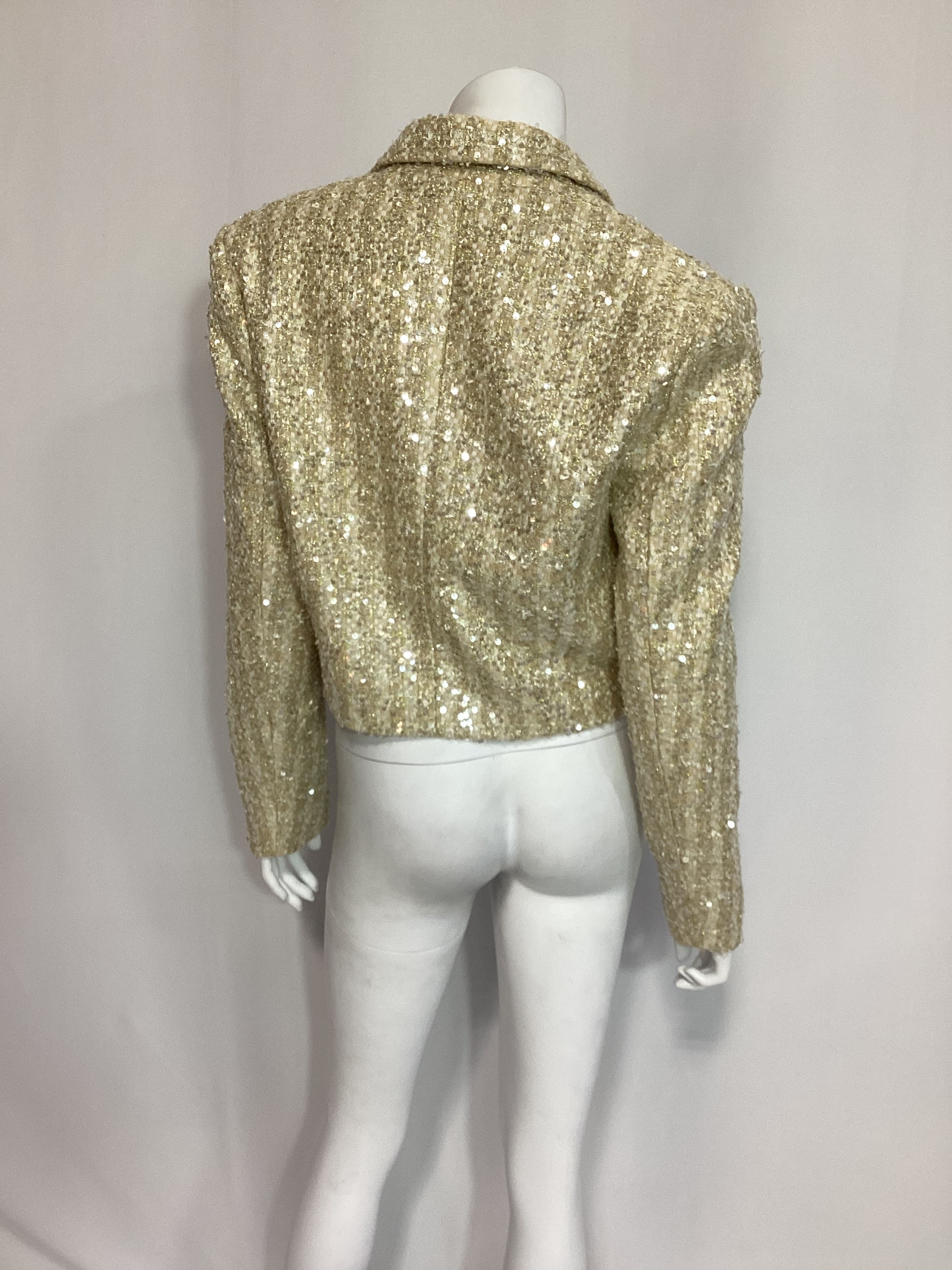 Pearl Jacket In Ivory - Image 2