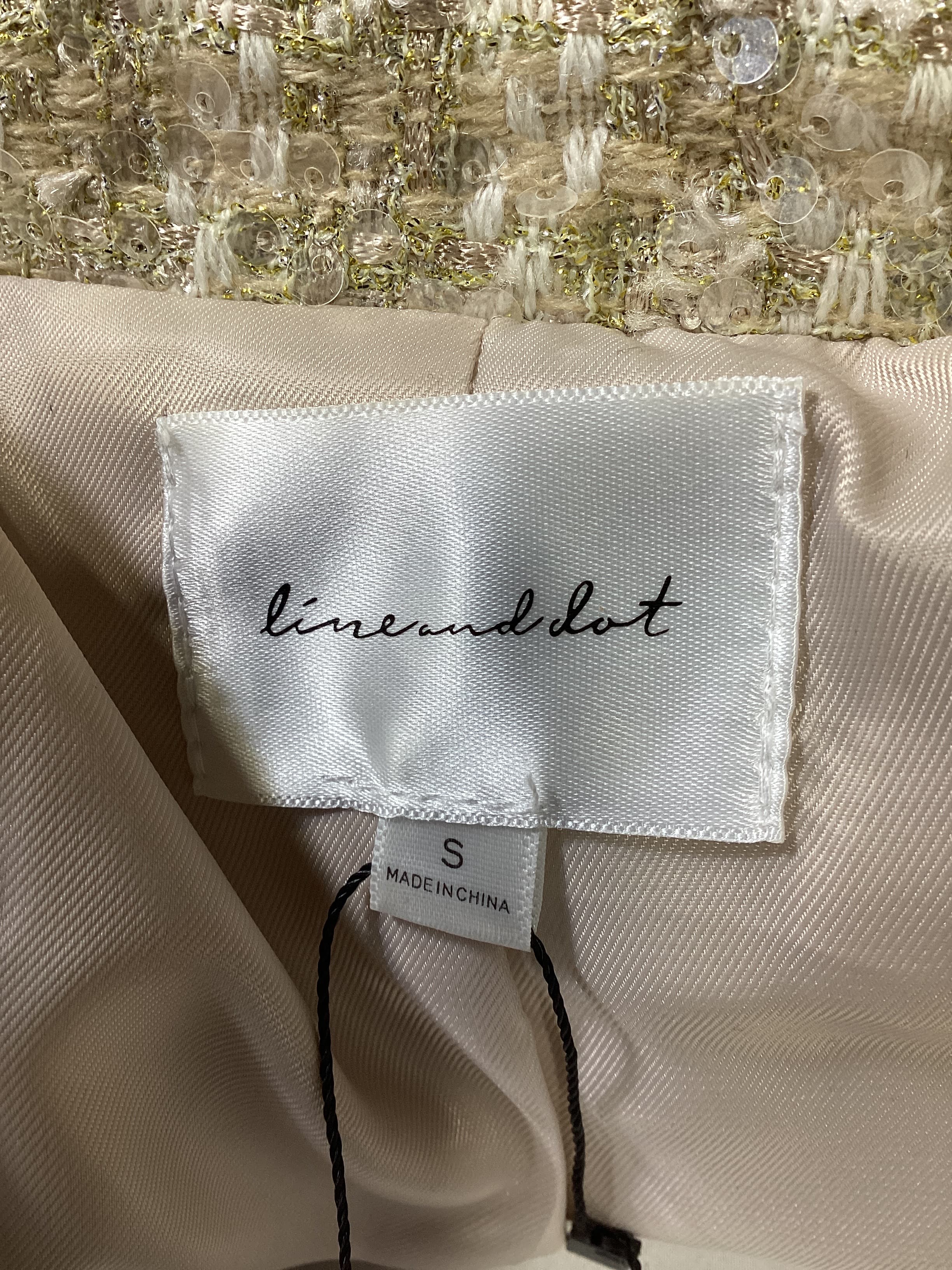 Pearl Jacket In Ivory - Image 3