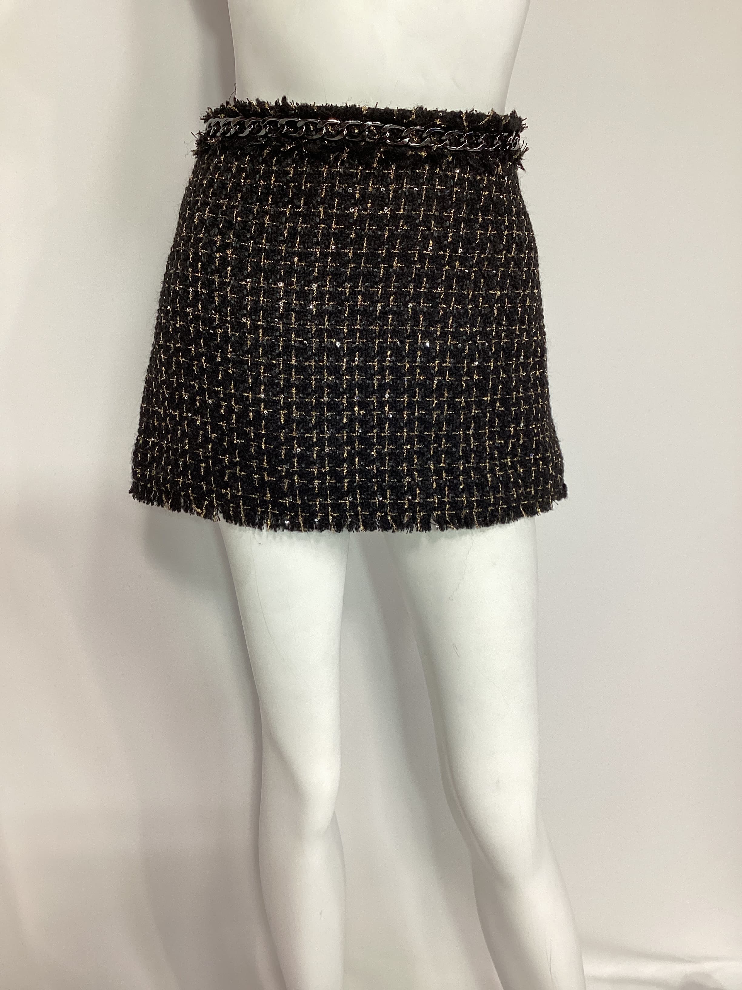 Jalen Chain Mini Skirt - Image 2