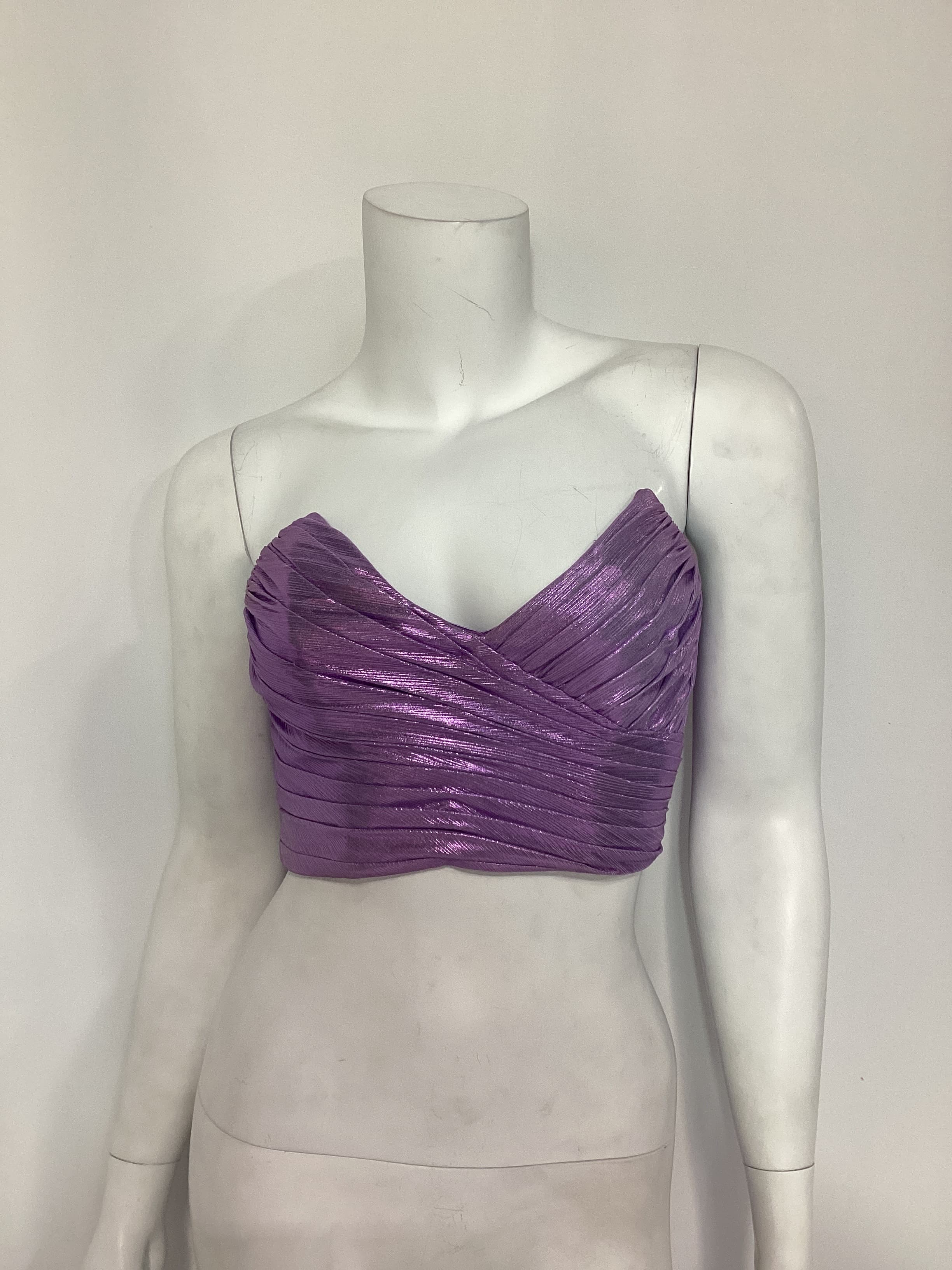 Sophia Top In Dusty Lilac - Image 3