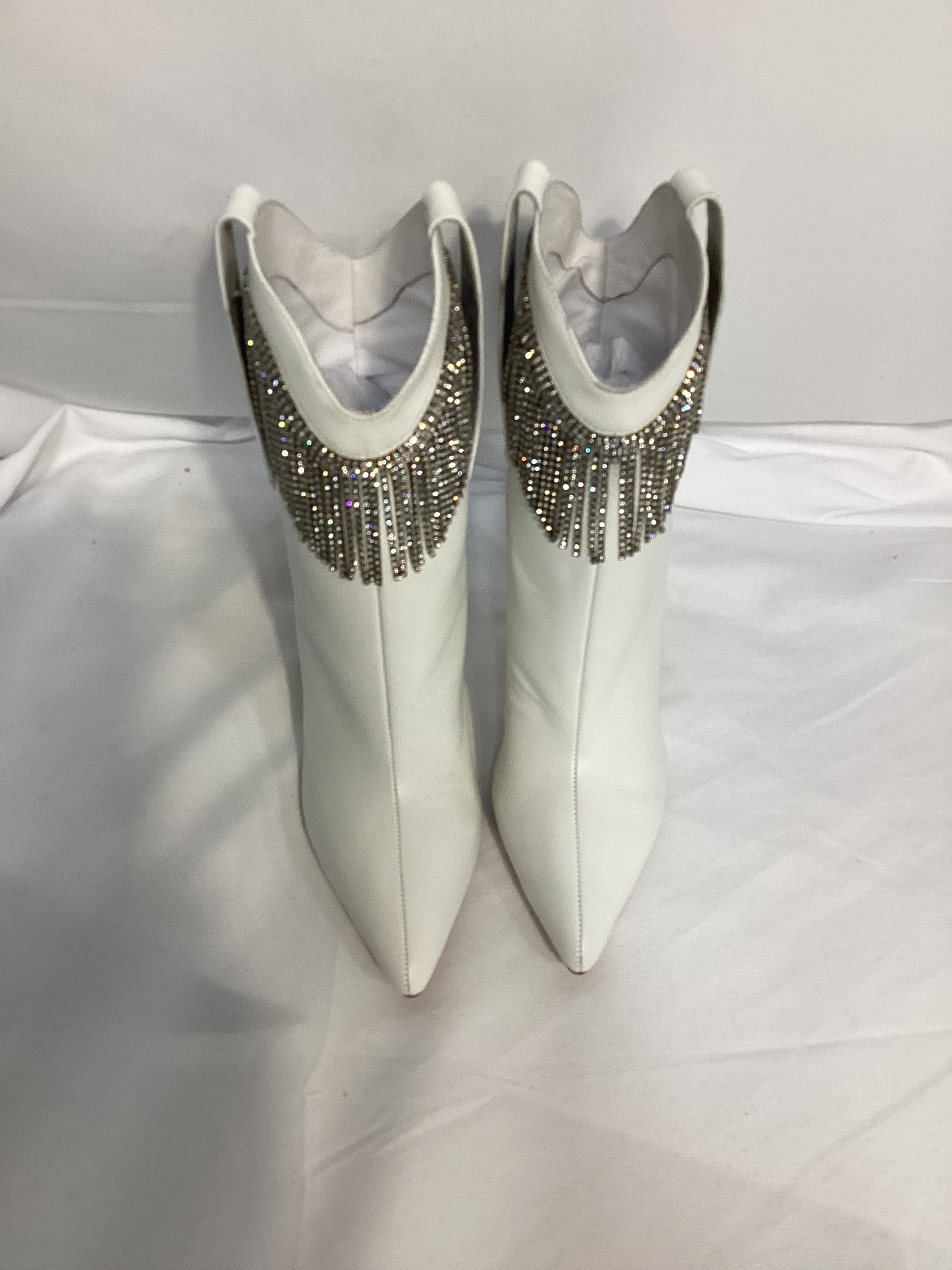 Blade Bootie In White - Image 2