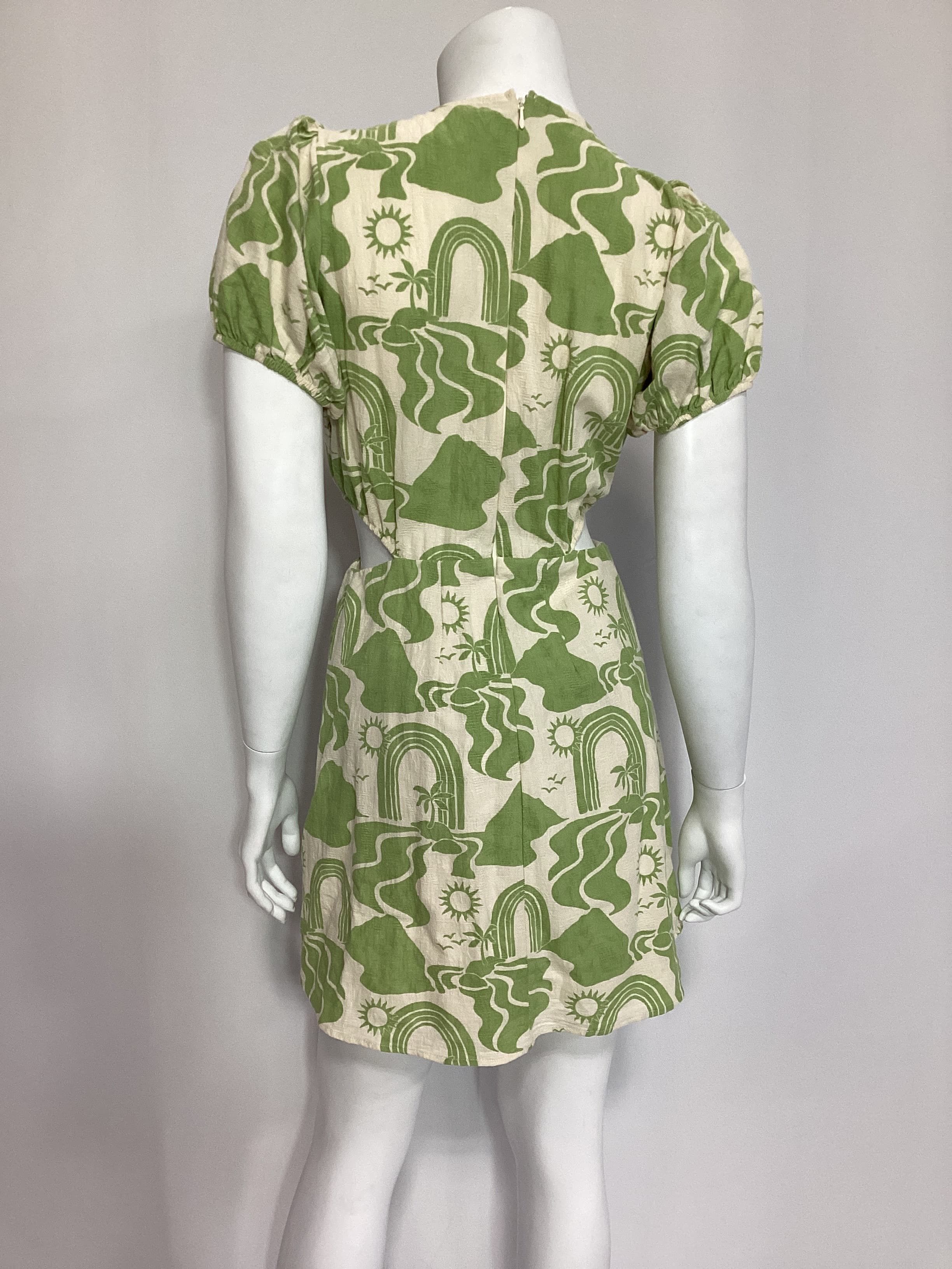 Jessa Mini Dress In Desert Sands - Image 3