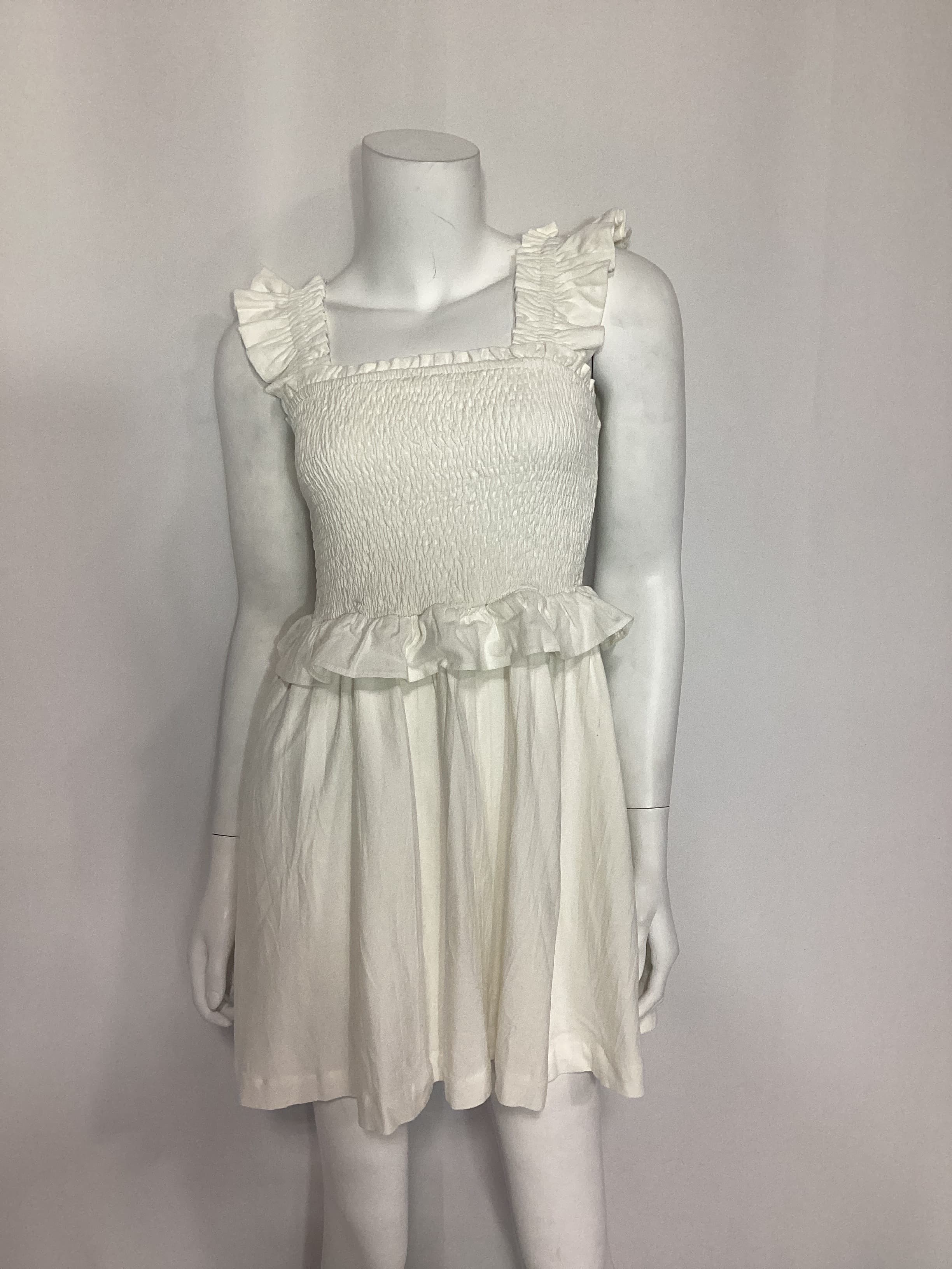 Hillary Mini Dress In Ivory - Image 4