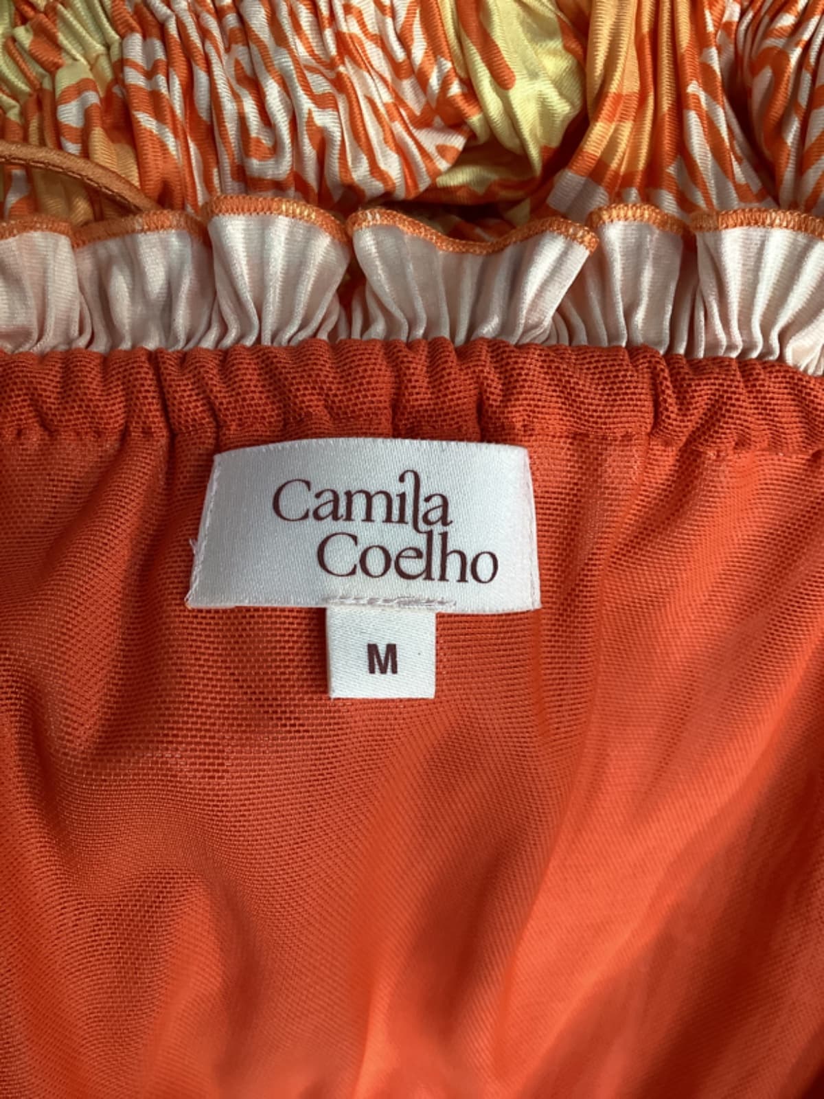 Mura Top In Orange Floral - Image 3