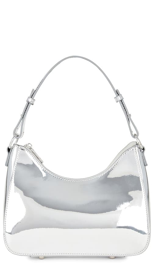 It Girl Shoulder Bag In Silver - Image 1