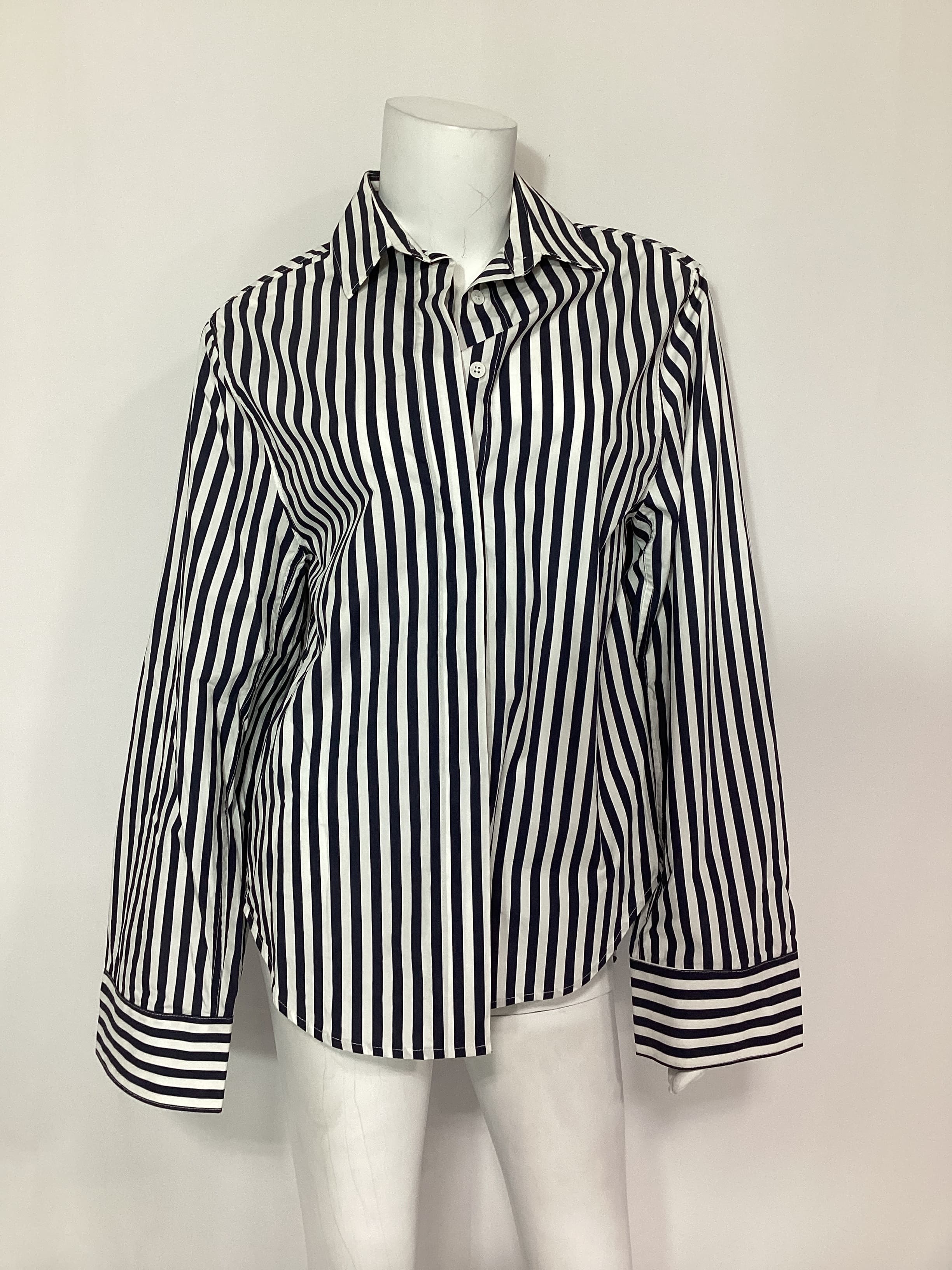 Button Up Shirt In Stripe - Image 2