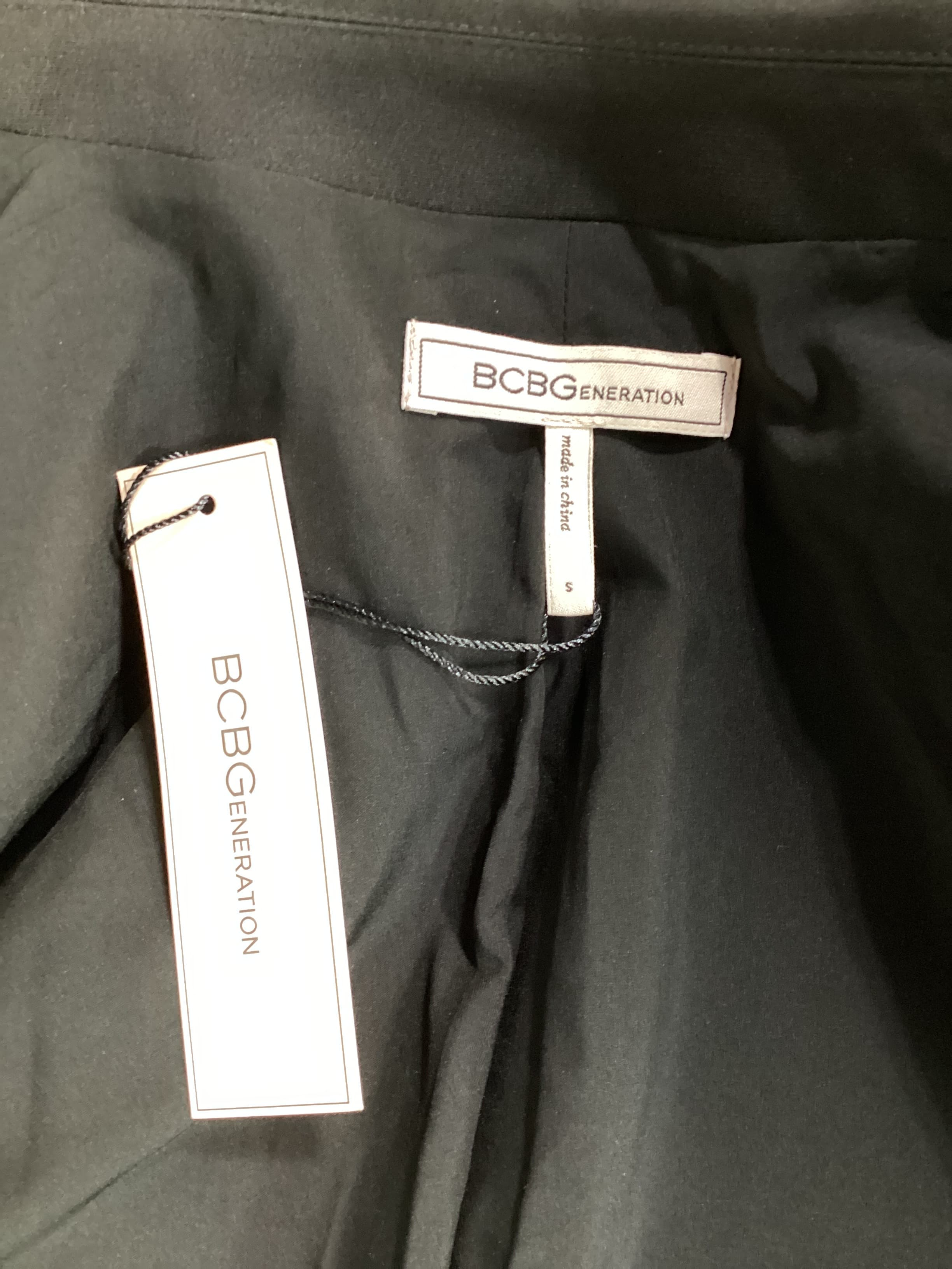 Belted Blazer In Black - Image 3