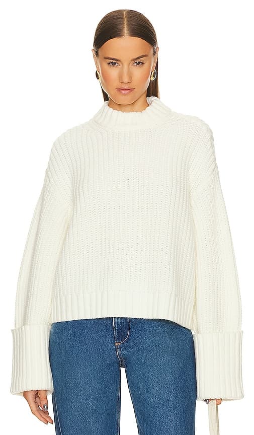 Jeren Sweater In Ivory - Image 1