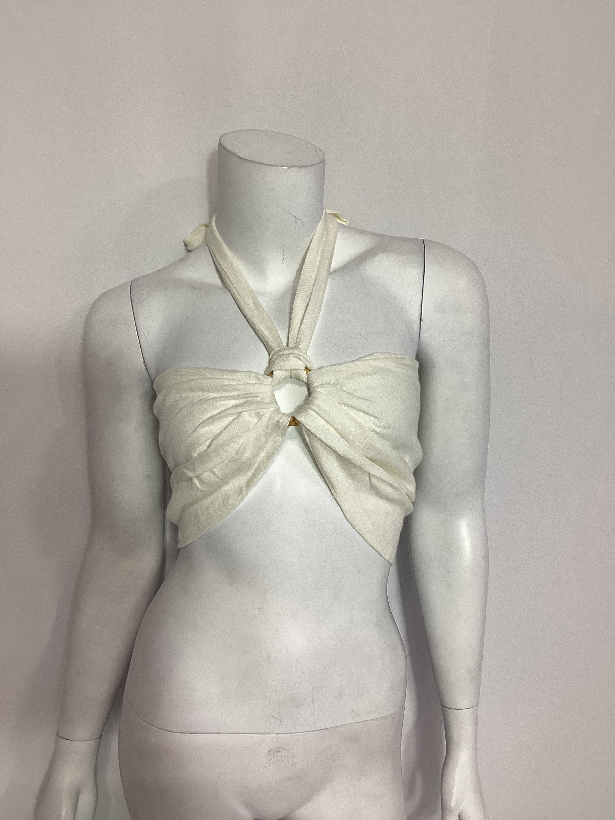 Carolina Top In Ecru - Image 3