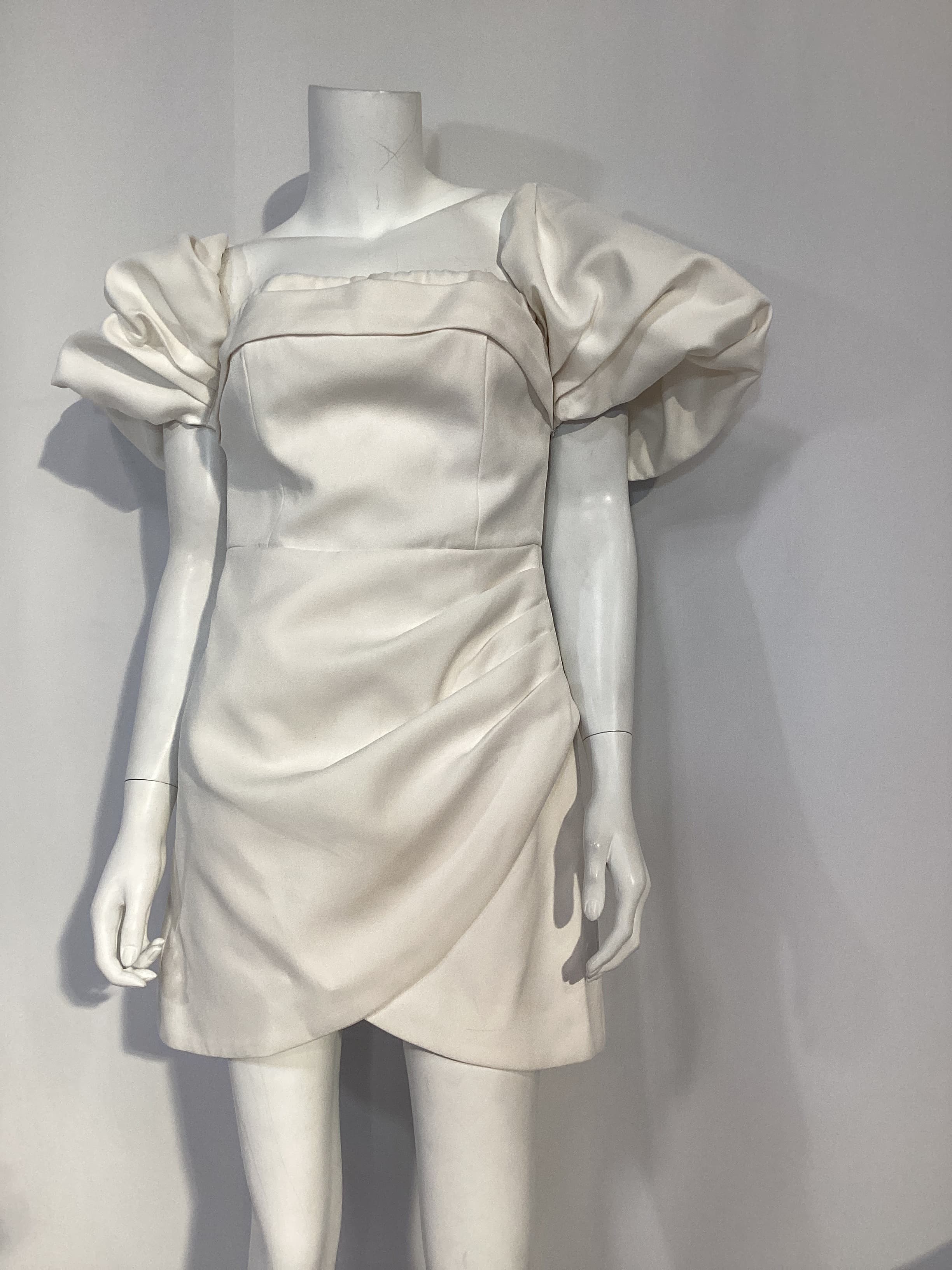 Palladium Dress In Ivory - Image 3
