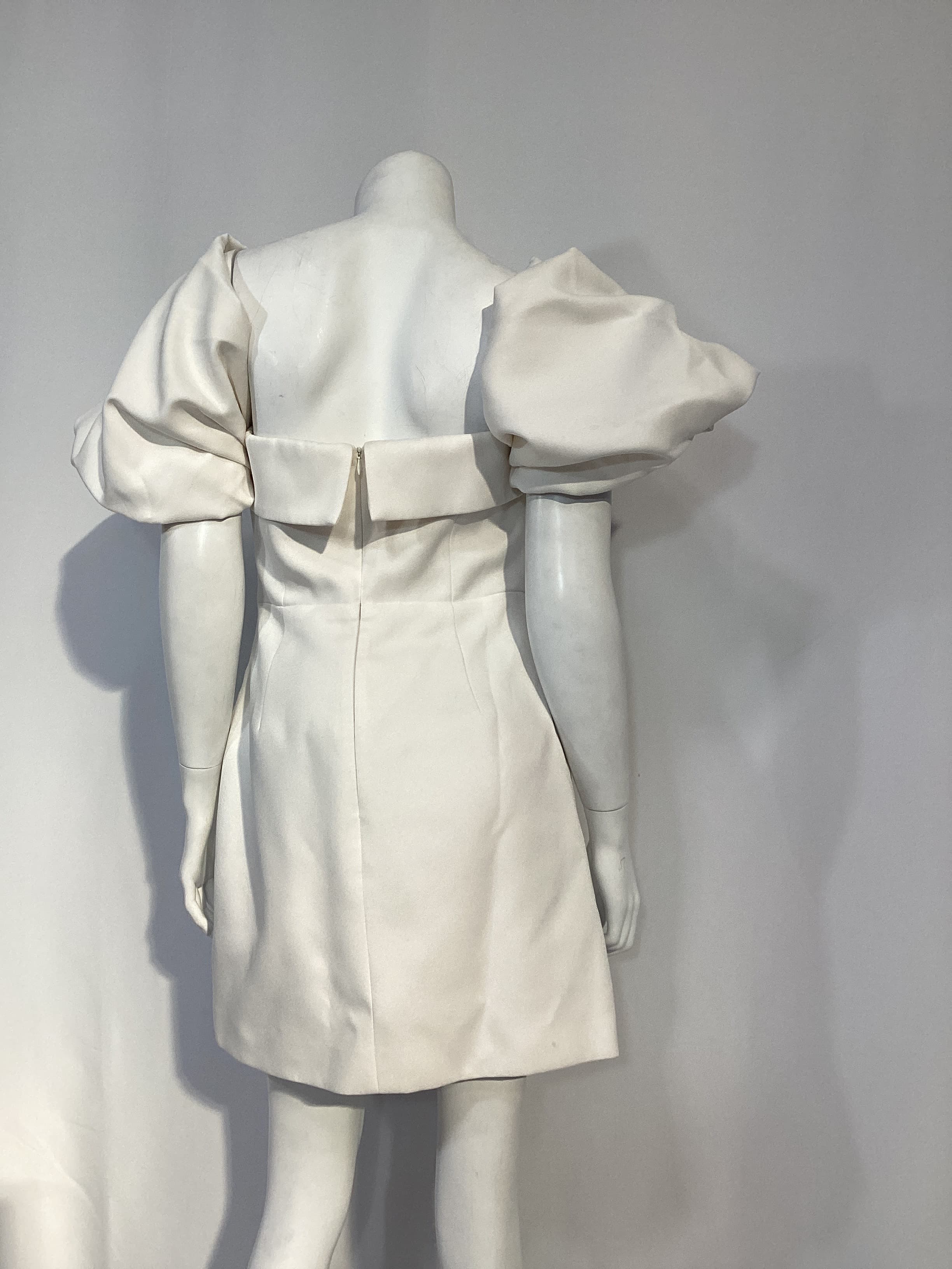 Palladium Dress In Ivory - Image 4