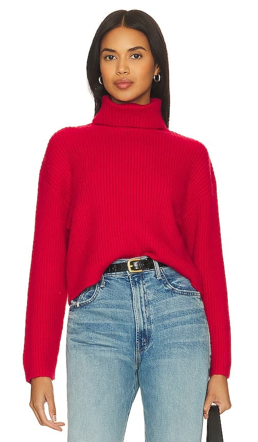 Scarlet Sweater In Scarlet - Image 1