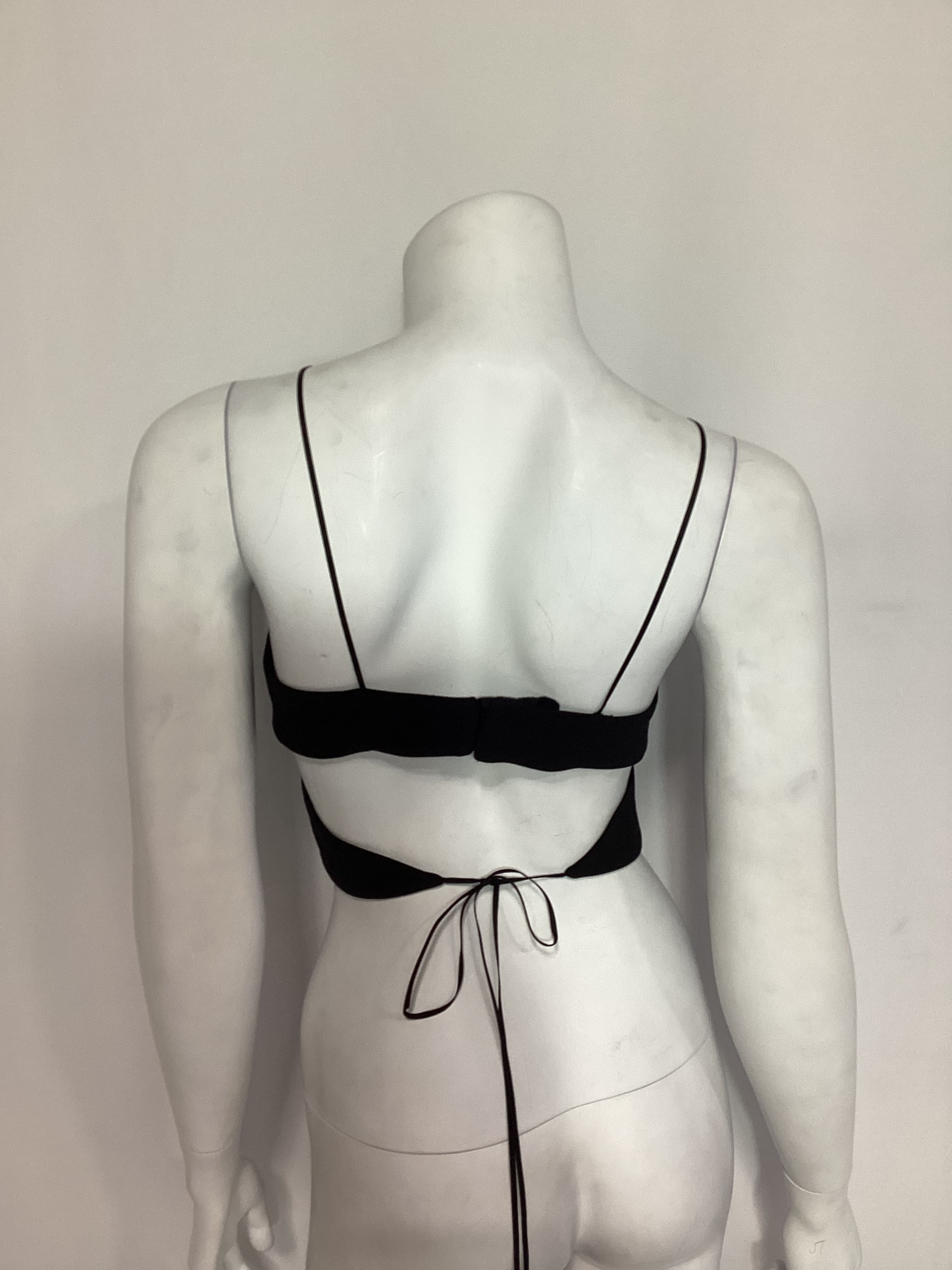 Nooshie Top In Jet Black - Image 2