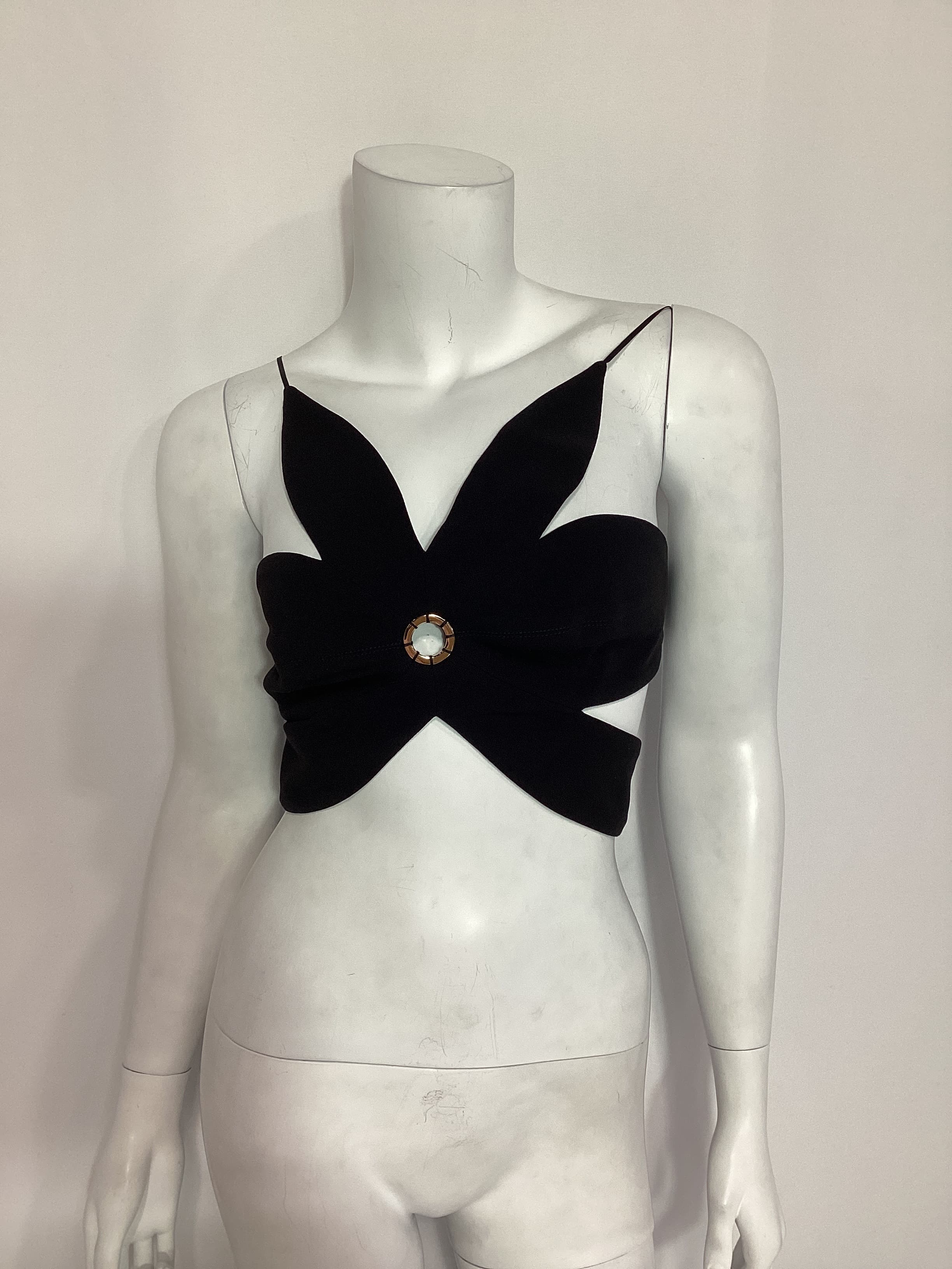 Nooshie Top In Jet Black - Image 3