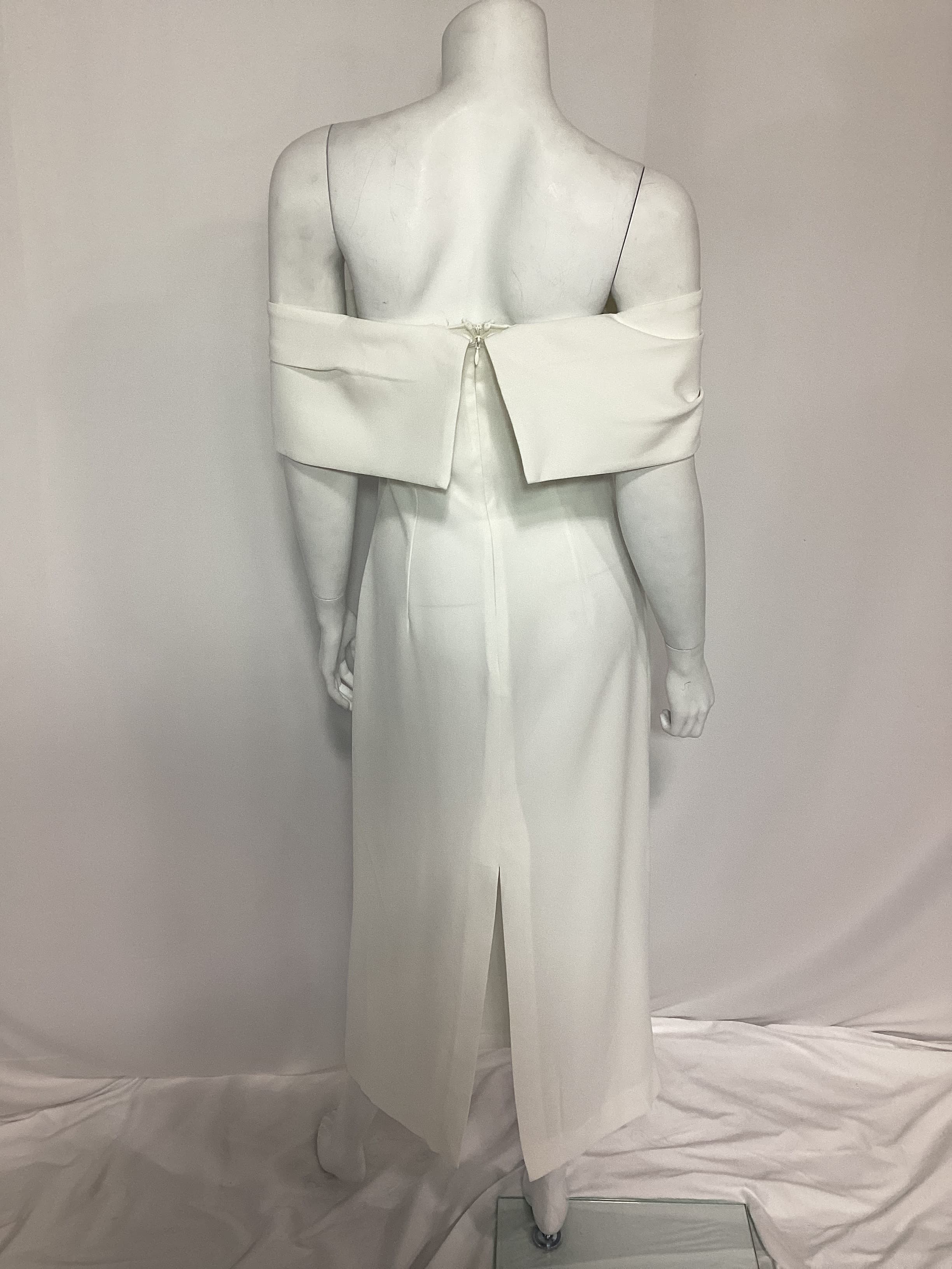 Cohen Midi Dress In White - Image 3