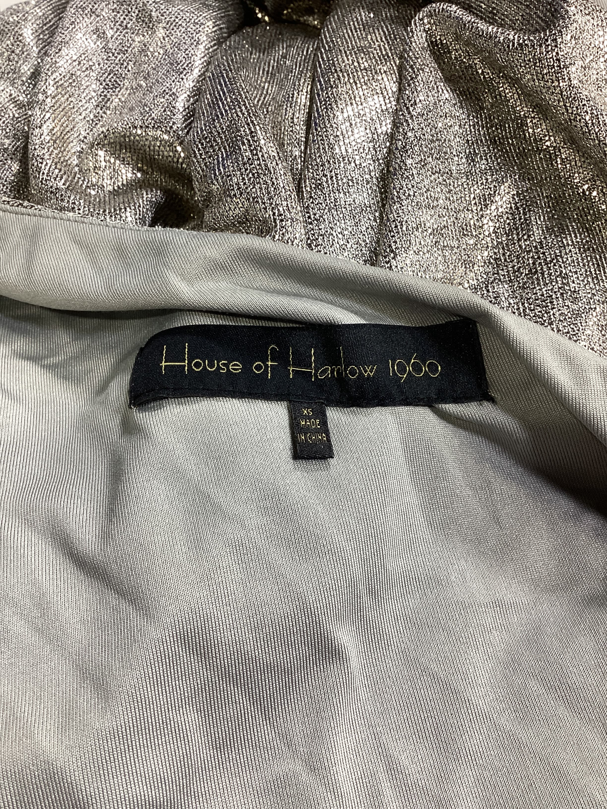House Of Harlow 1960 X Revolve Kalina Midi Dress In Pewter - Image 4