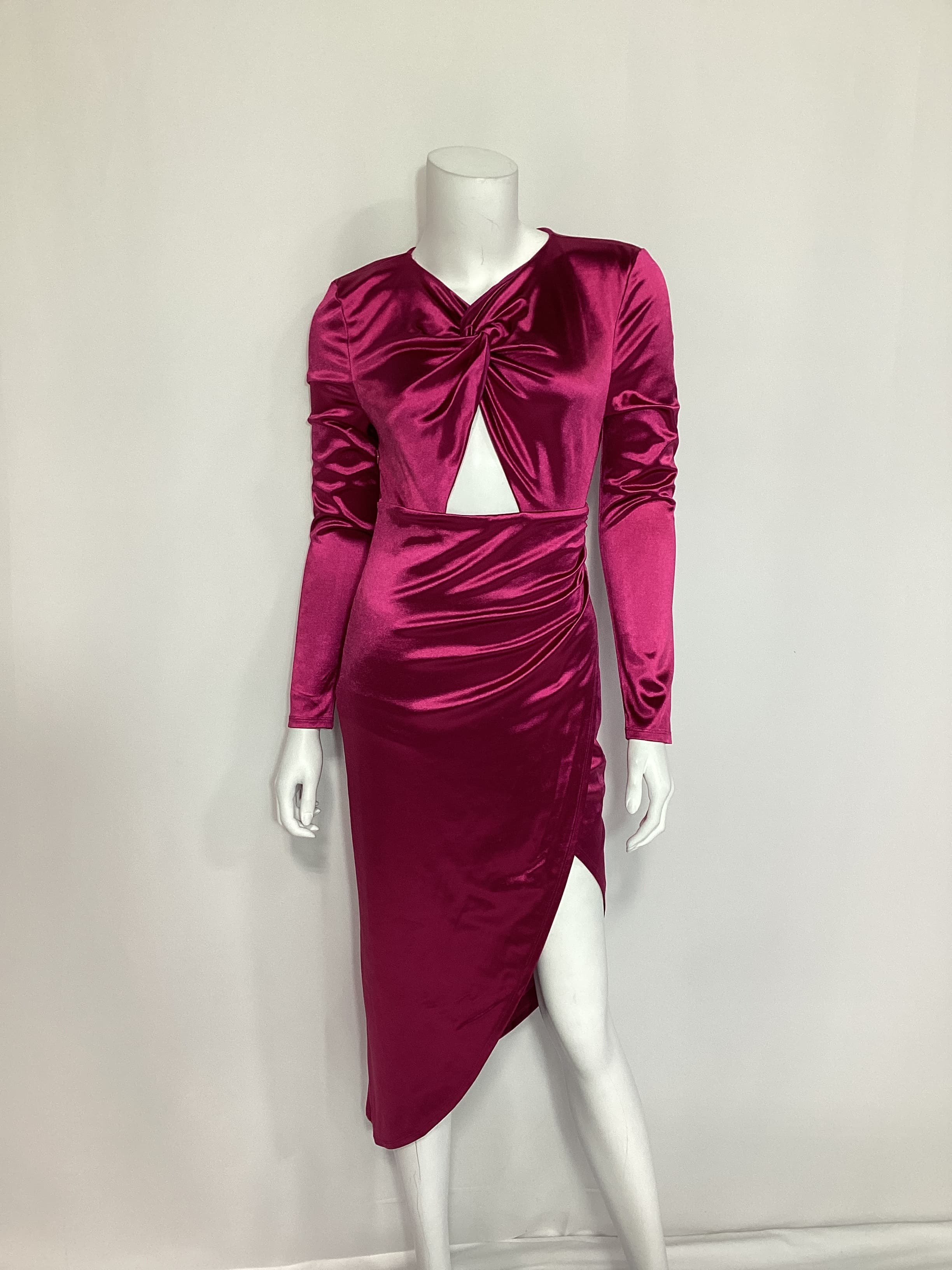 Michael Costello X Revolve Mariya Midi Dress In Burgundy - Image 2