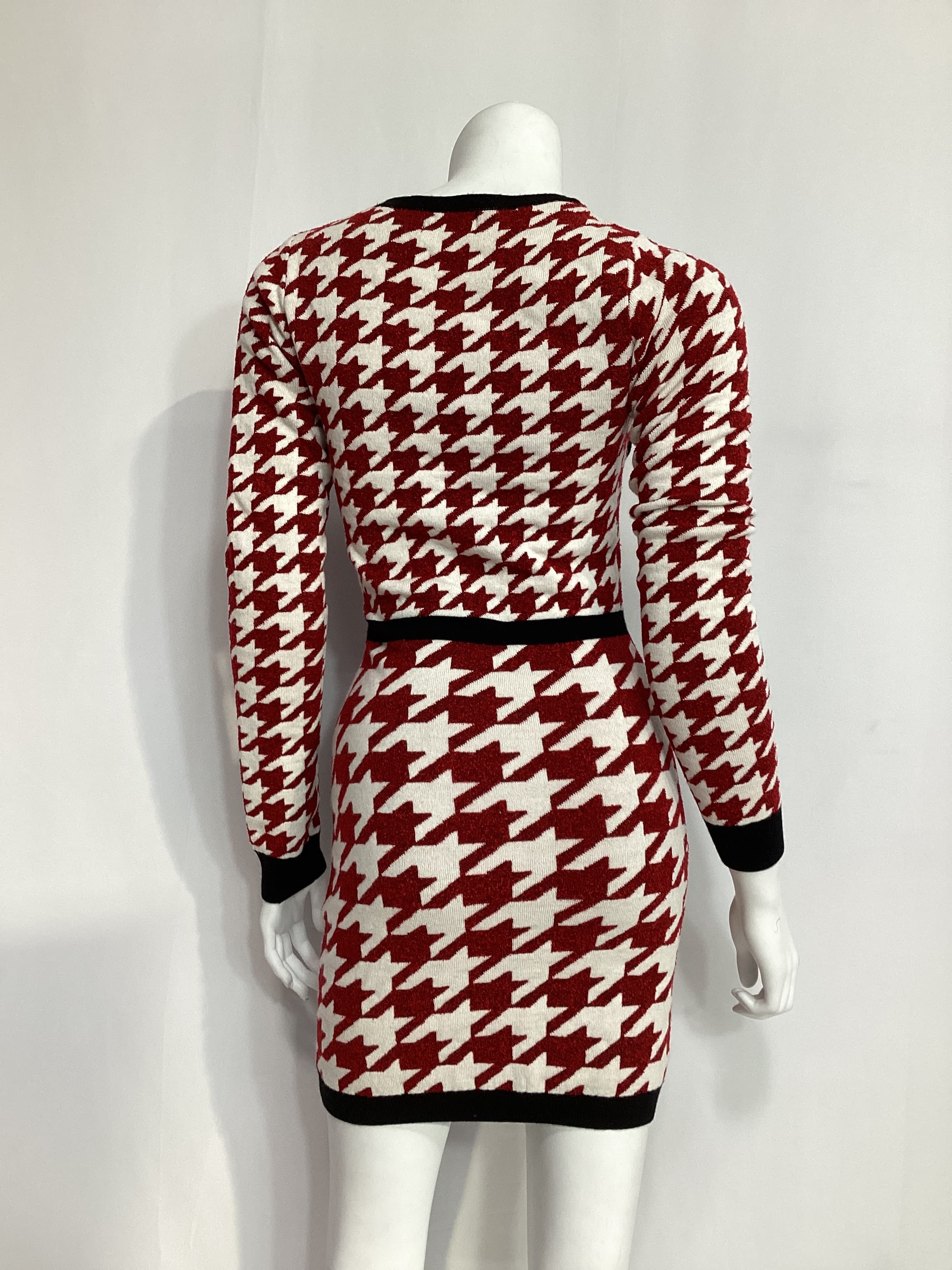 Sherry Mini Dress In Red Multi - Image 4