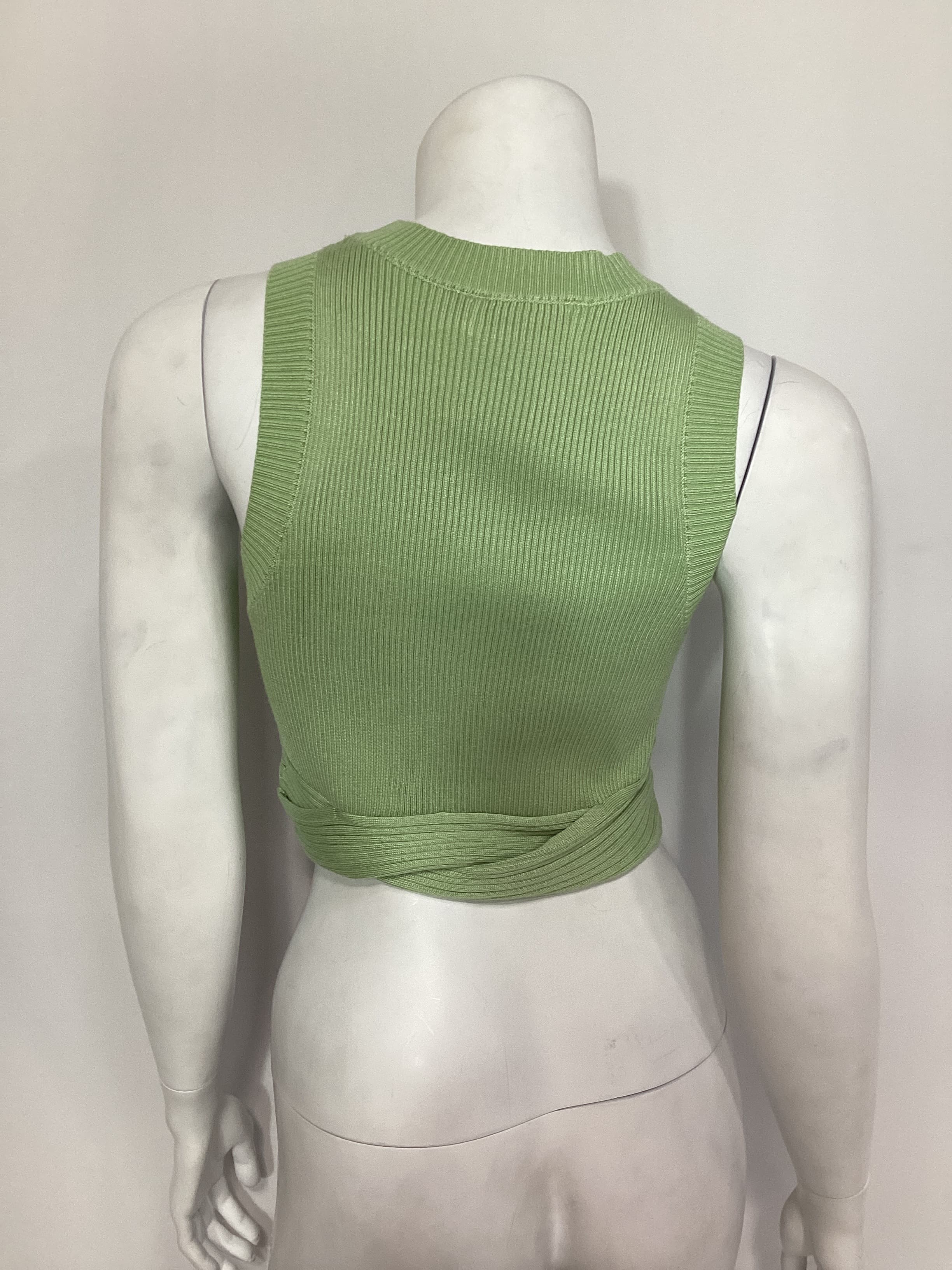 Drift Knit Tank In Melon - Image 2