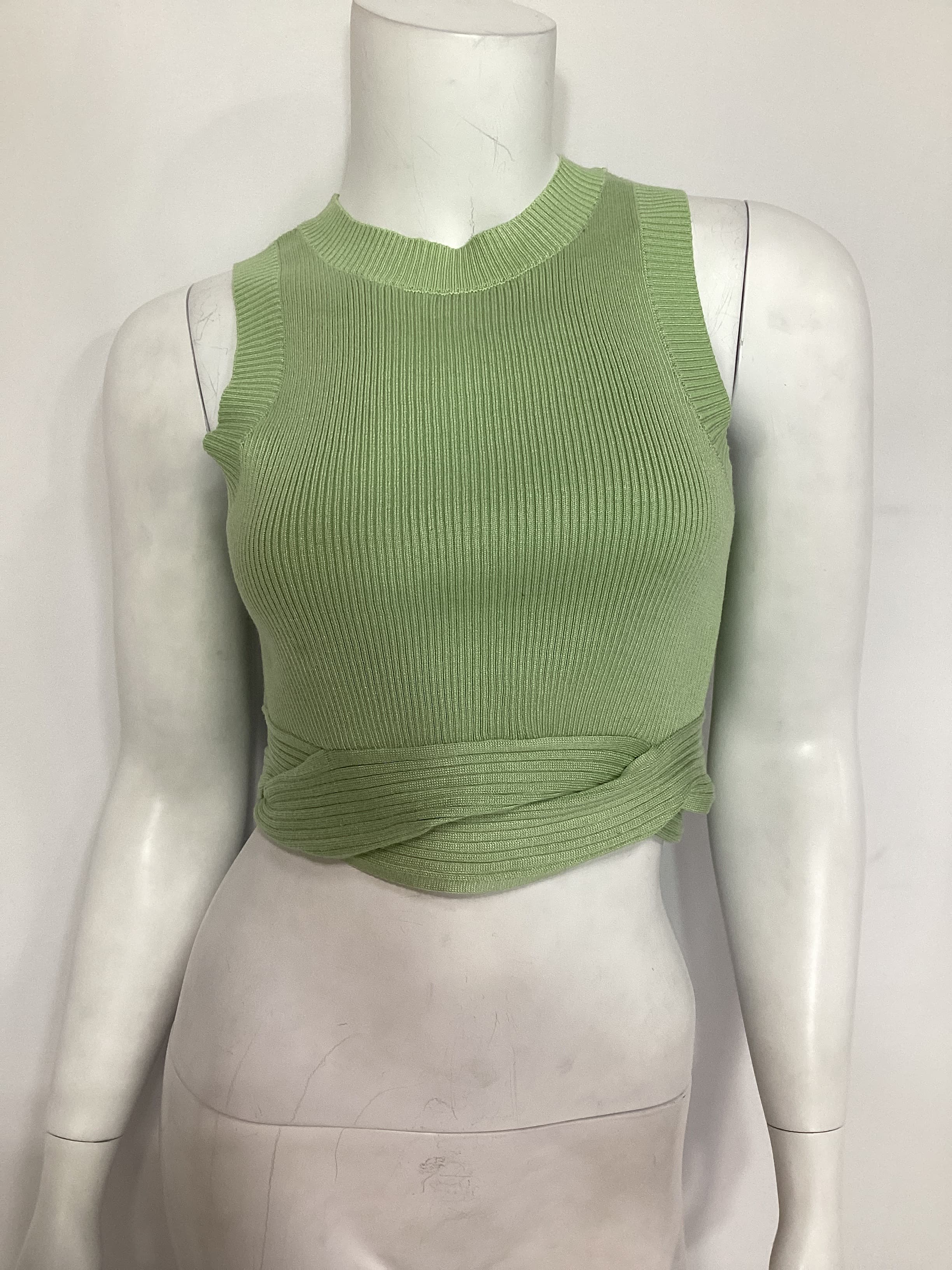 Drift Knit Tank In Melon - Image 3
