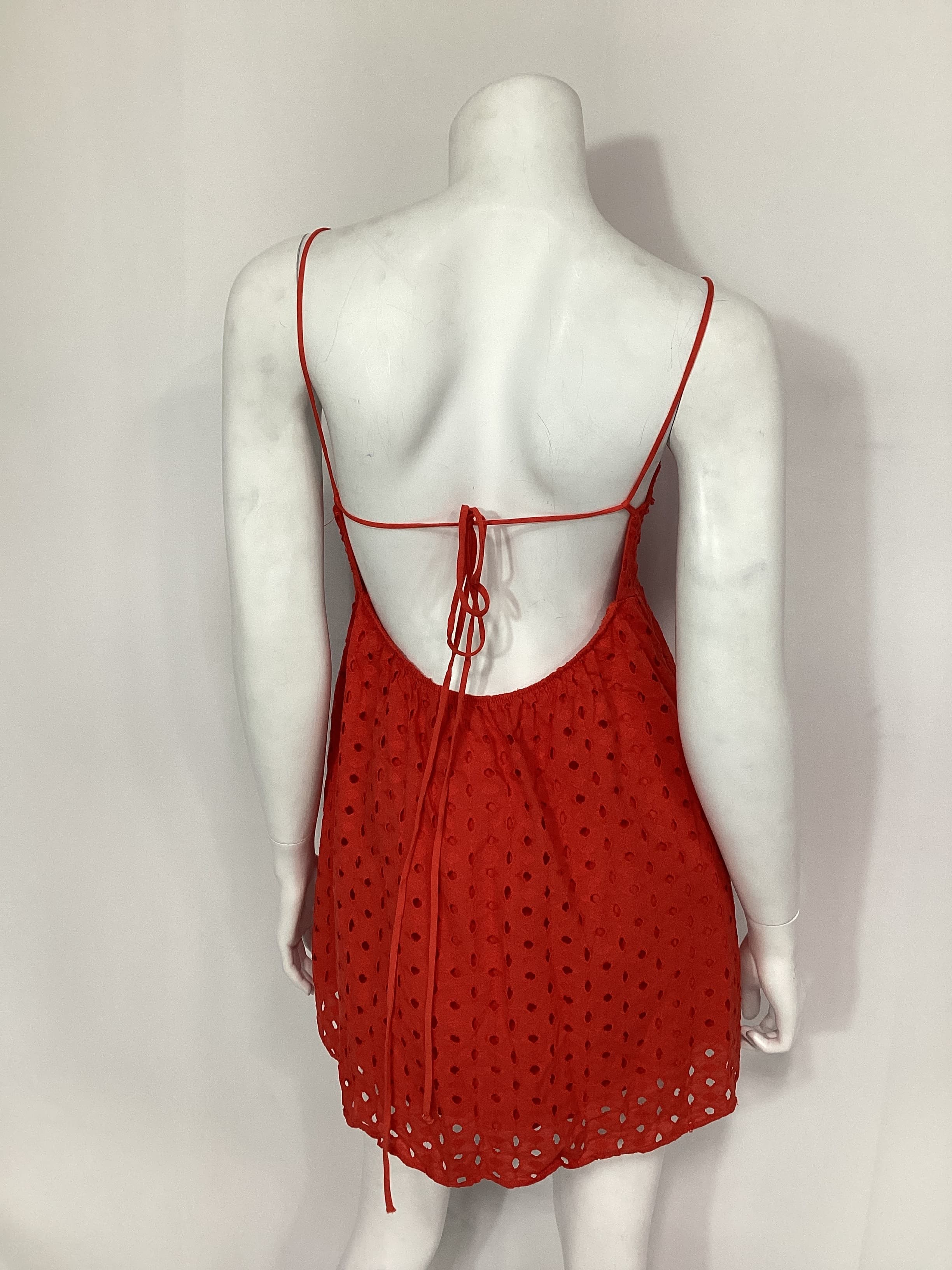 Out Of Town Mini Dress In Red - Image 2