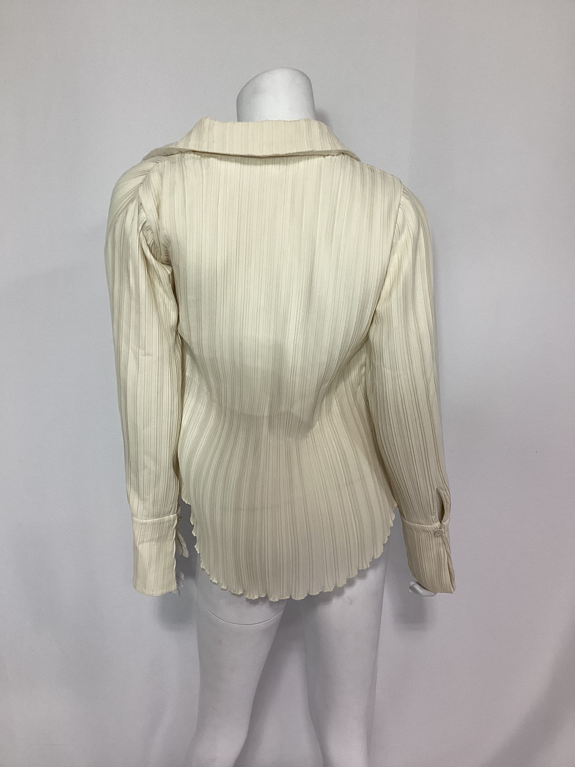 Irina Shirt In Buttercream - Image 2