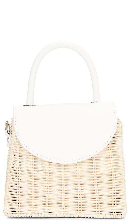 Donna Top Handle In White - Image 1