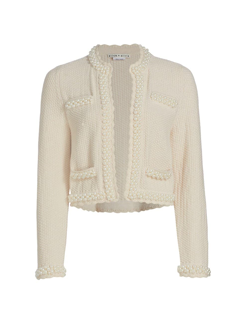 Noella Embellished Knit Jacket - Image 1