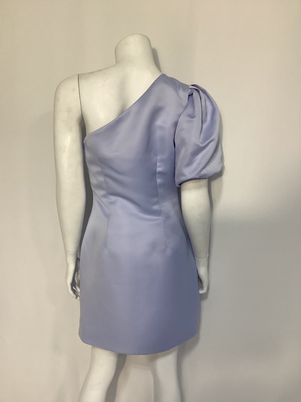 Waverly Dress In Lavender Grey - Image 3