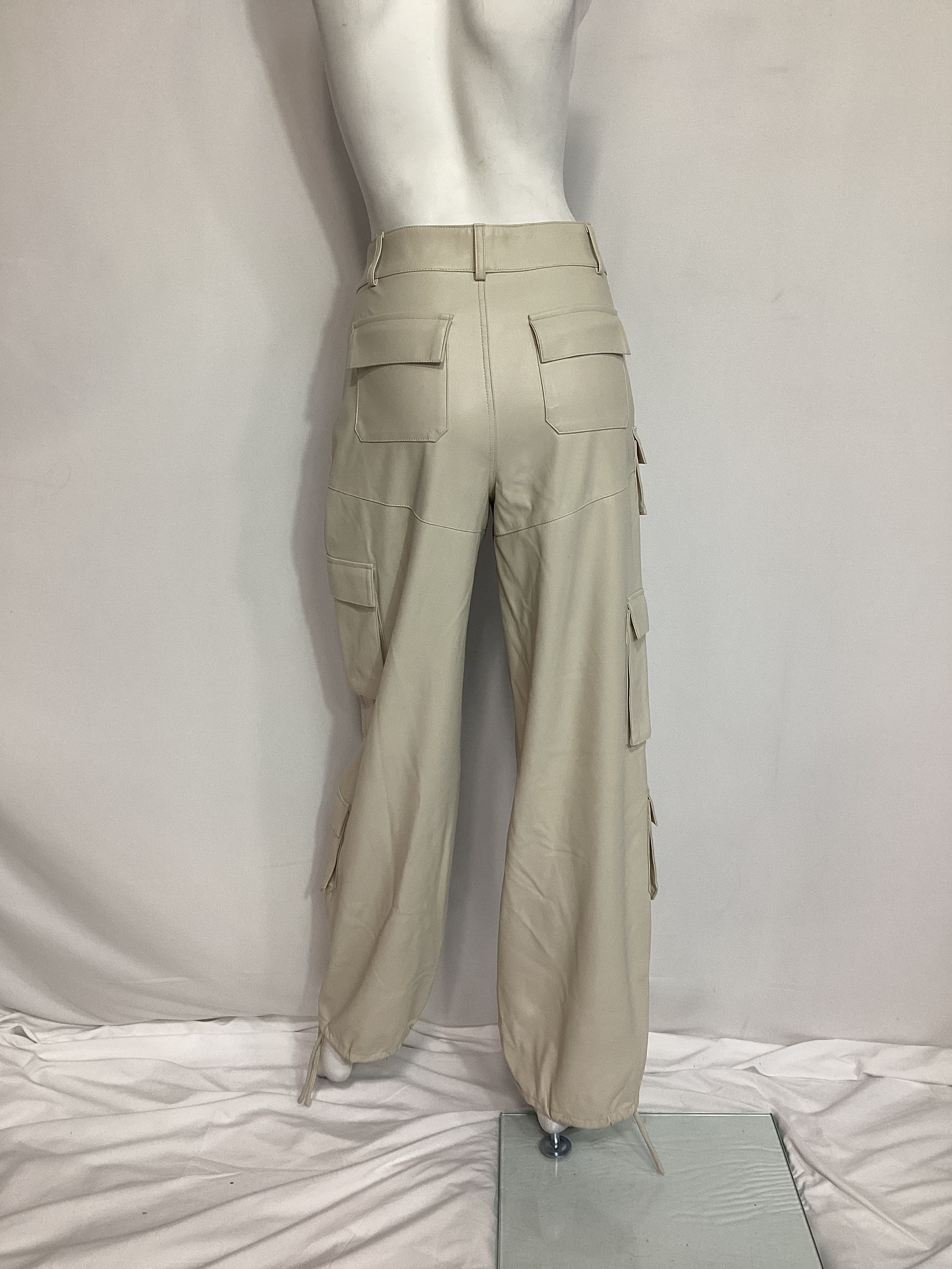 Bobbi Cargo Pants In Bone - Image 2