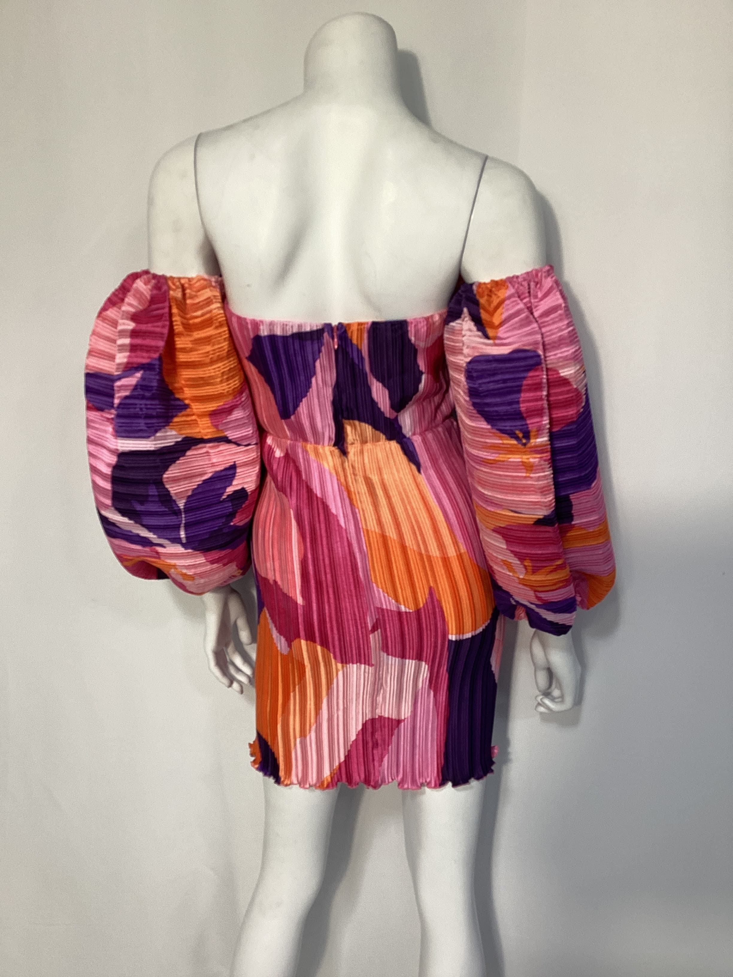 Sirene Mini Dress In Capri - Image 2