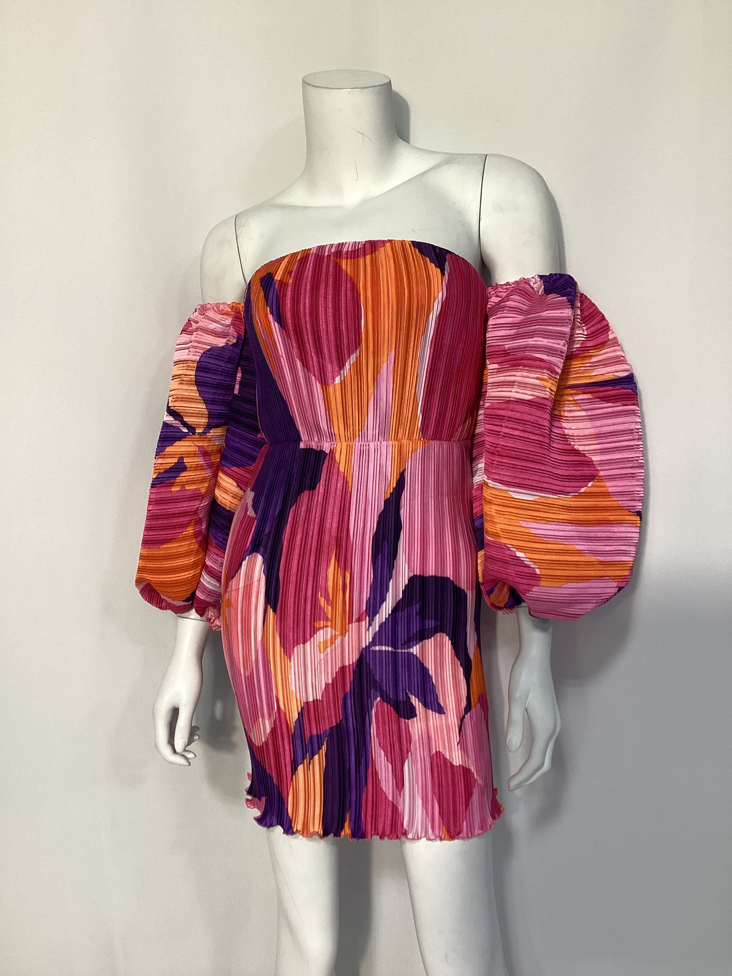 Sirene Mini Dress In Capri - Image 3