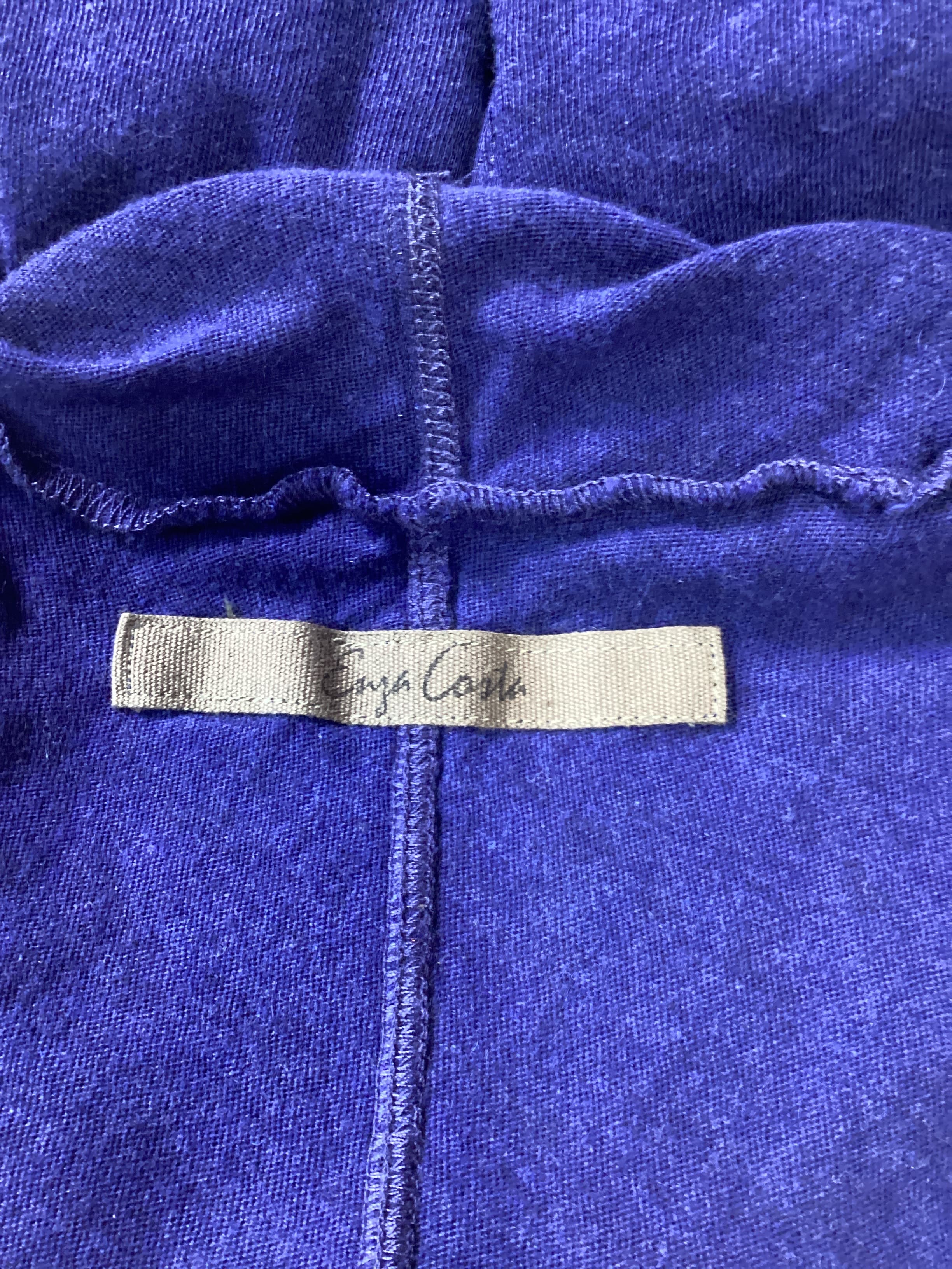 Enza Costa X Revolve Cashmere Halter Turtleneck In French Navy - Image 4