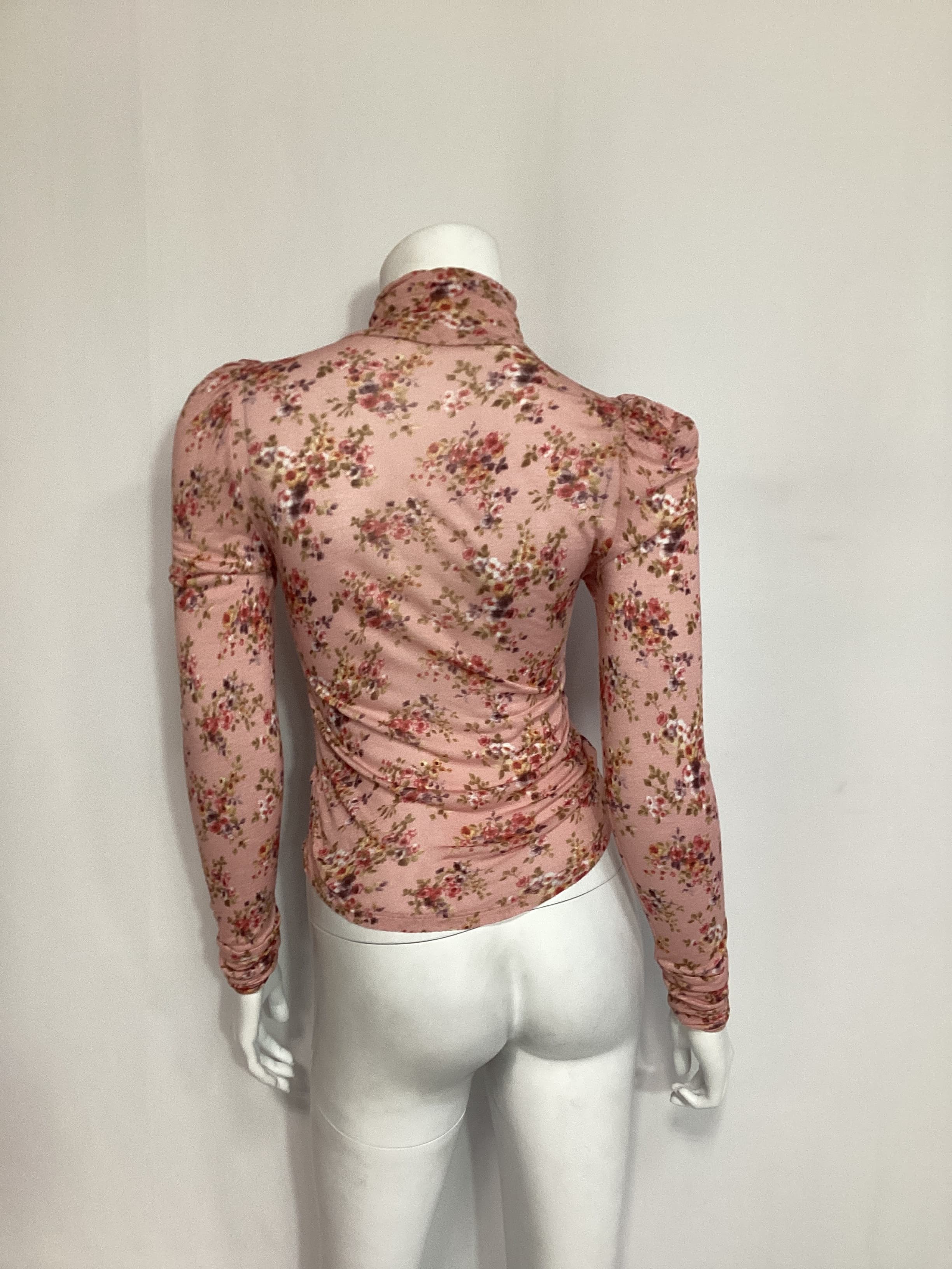 Vienna Turtleneck In Berry Cobbler - Image 4