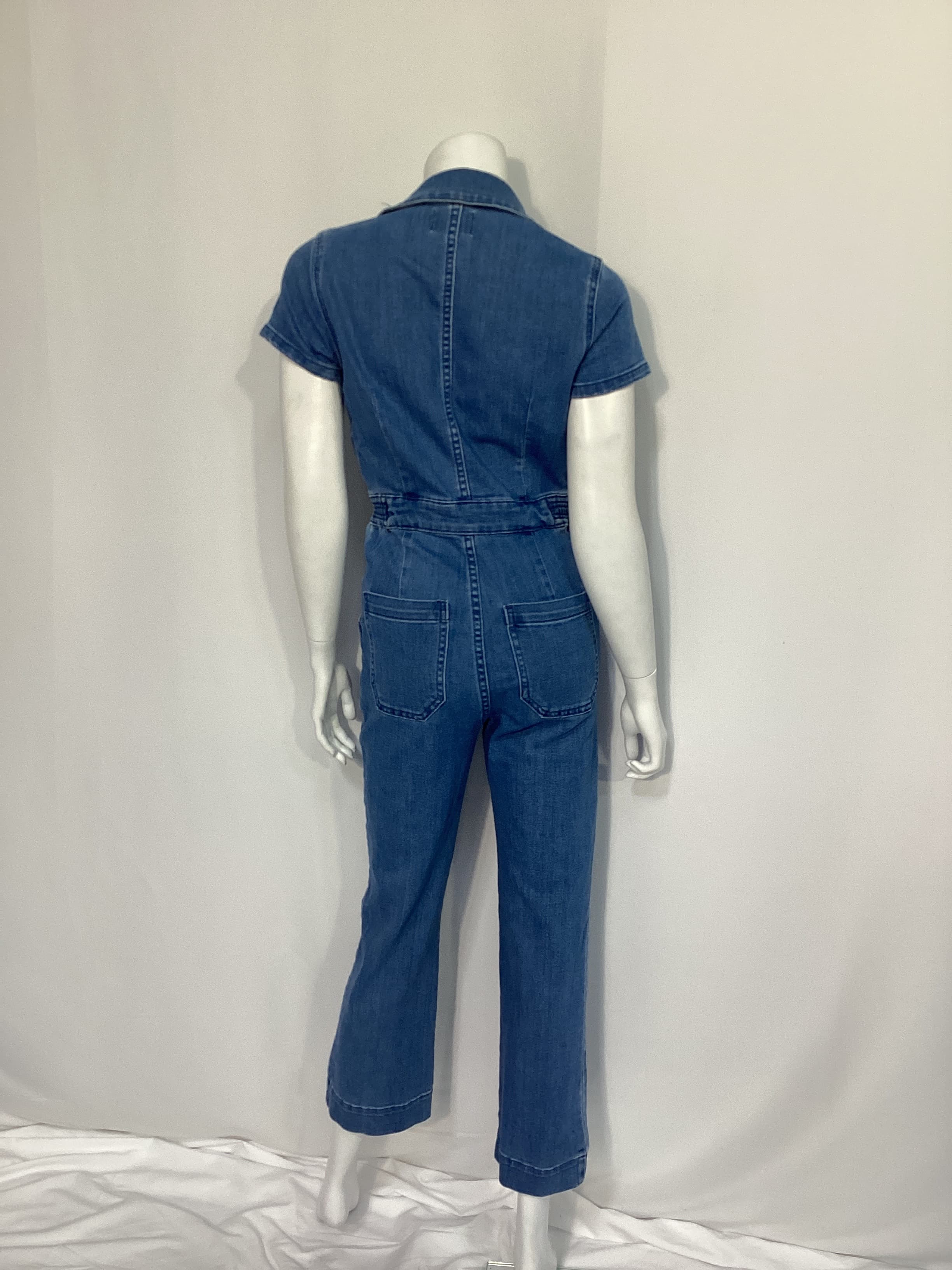 Emery Jumpsuit In French Blue - Image 2