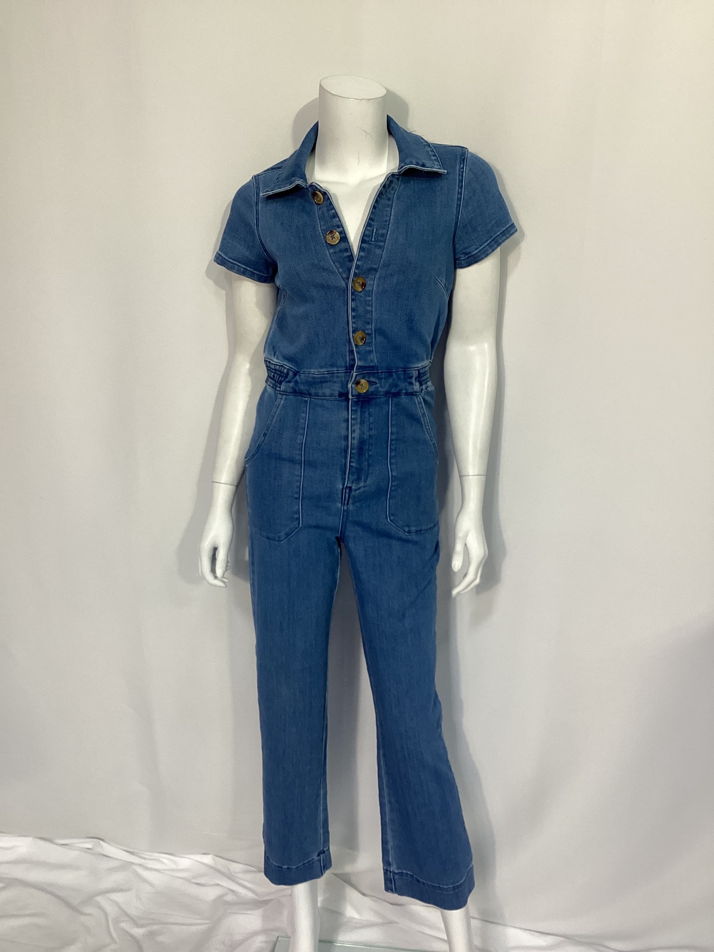 Emery Jumpsuit In French Blue - Image 4