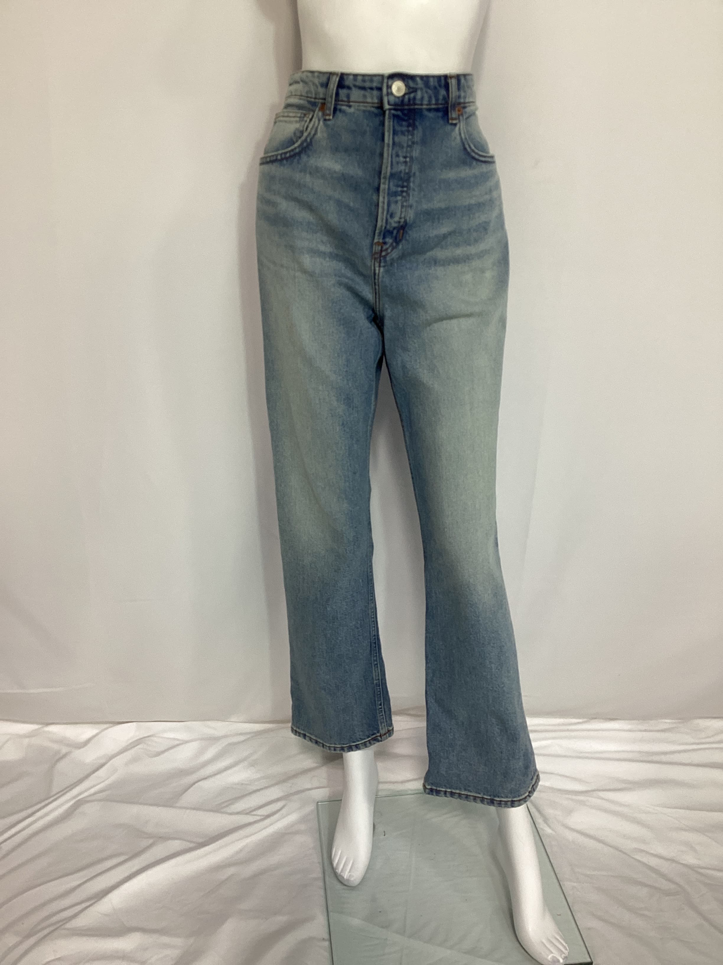 Cynthia Stretch High Rise Straight Jeans - Image 3