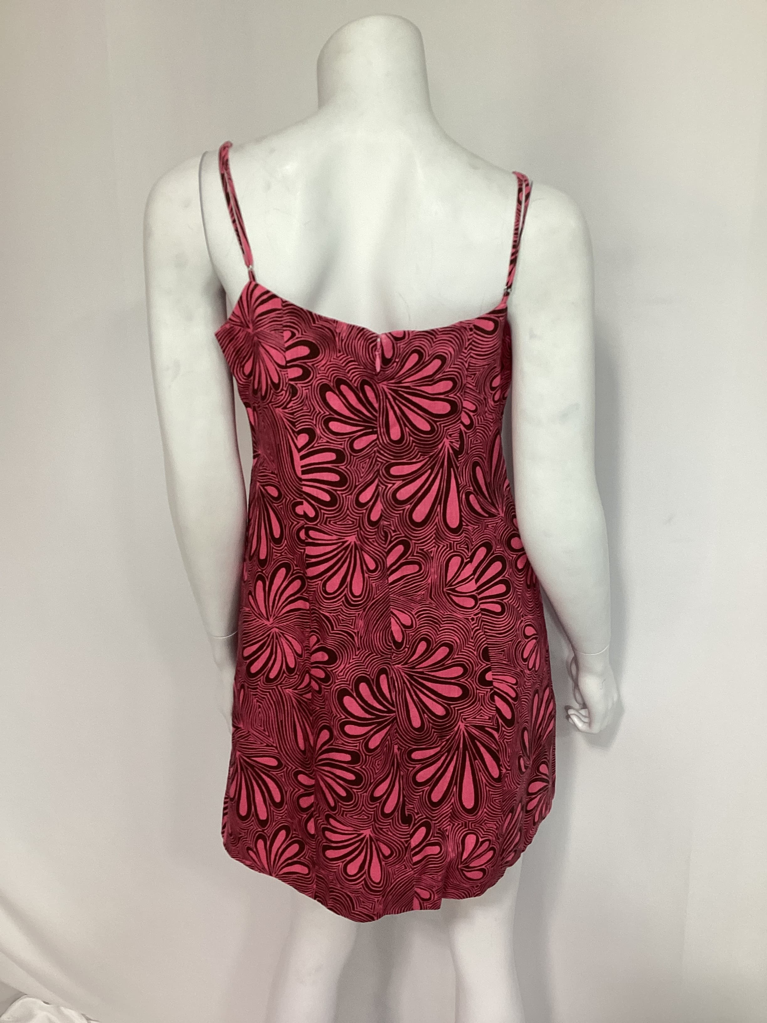 Jackie Mini Dress In Neon Pink Paraiso - Image 2