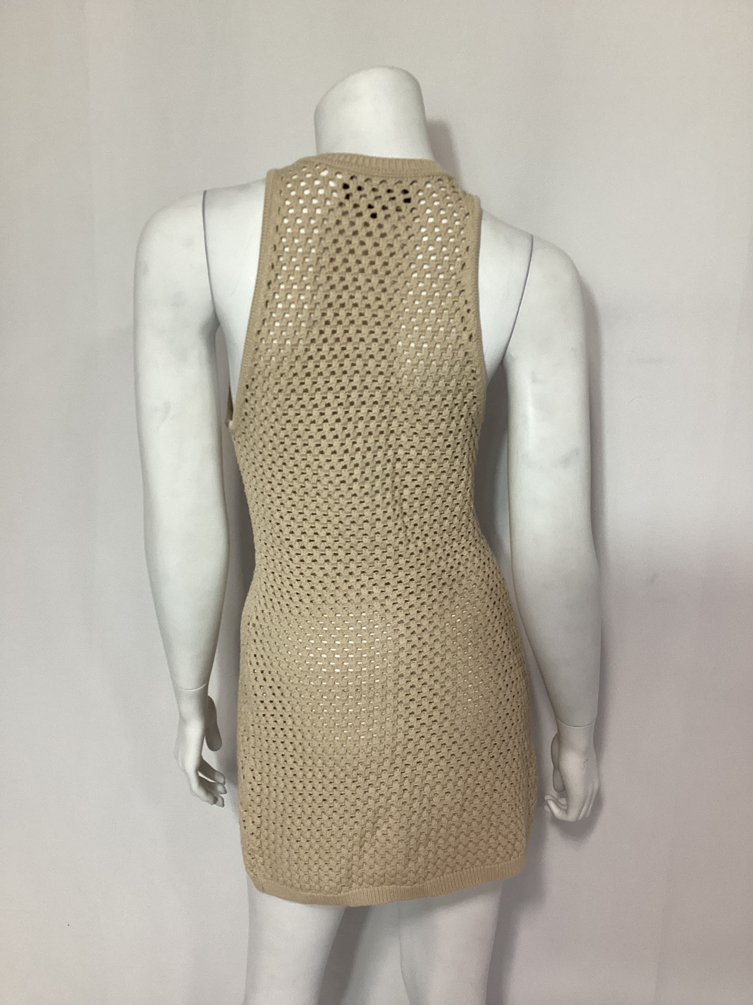 Tilli Knit Crochet Vest Top - Image 2