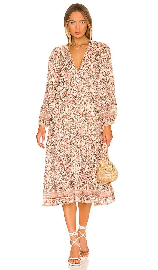 Hadley Dress In Zinnia Print - Image 1