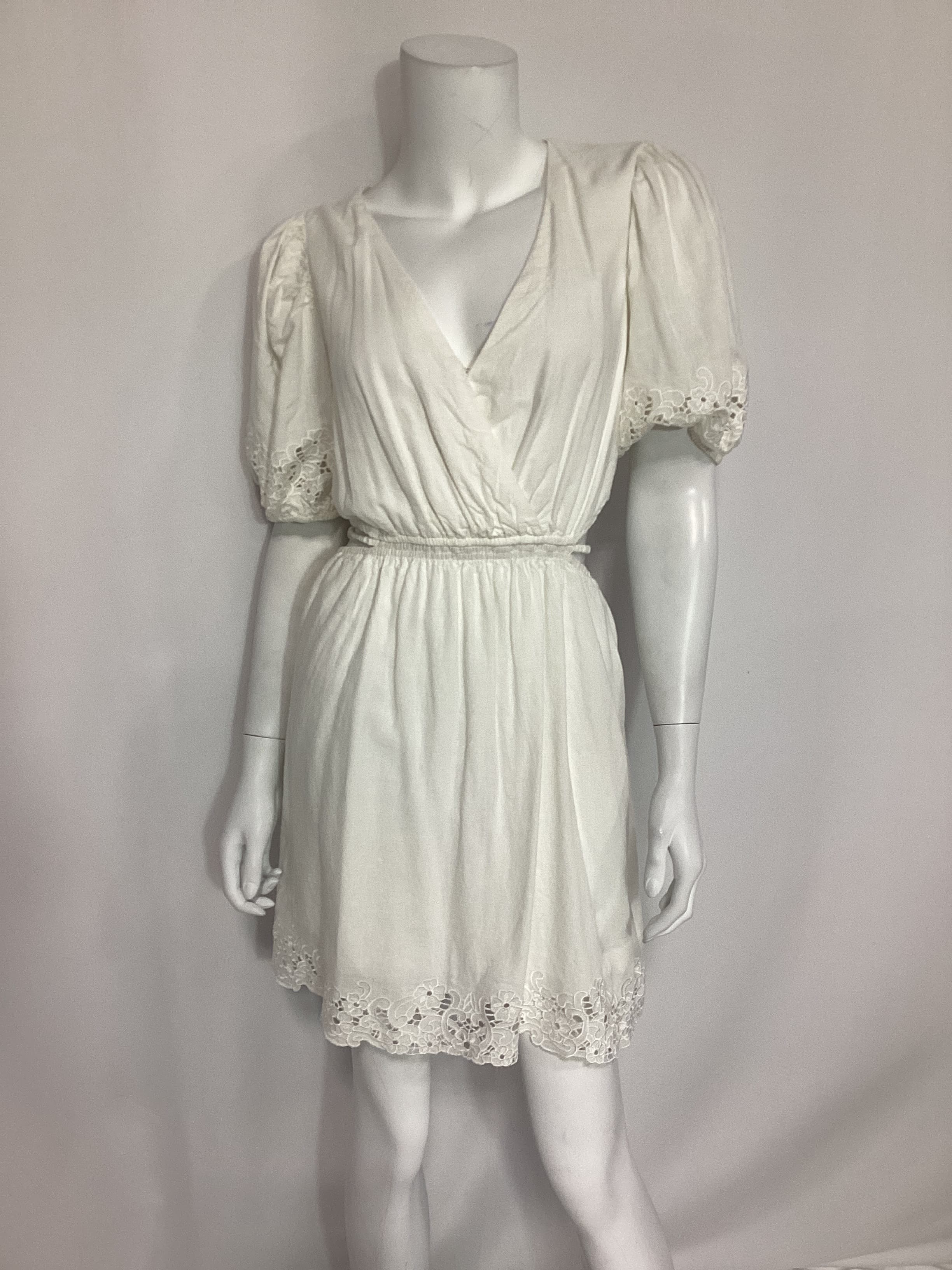 Haylen Dress In White - Image 3