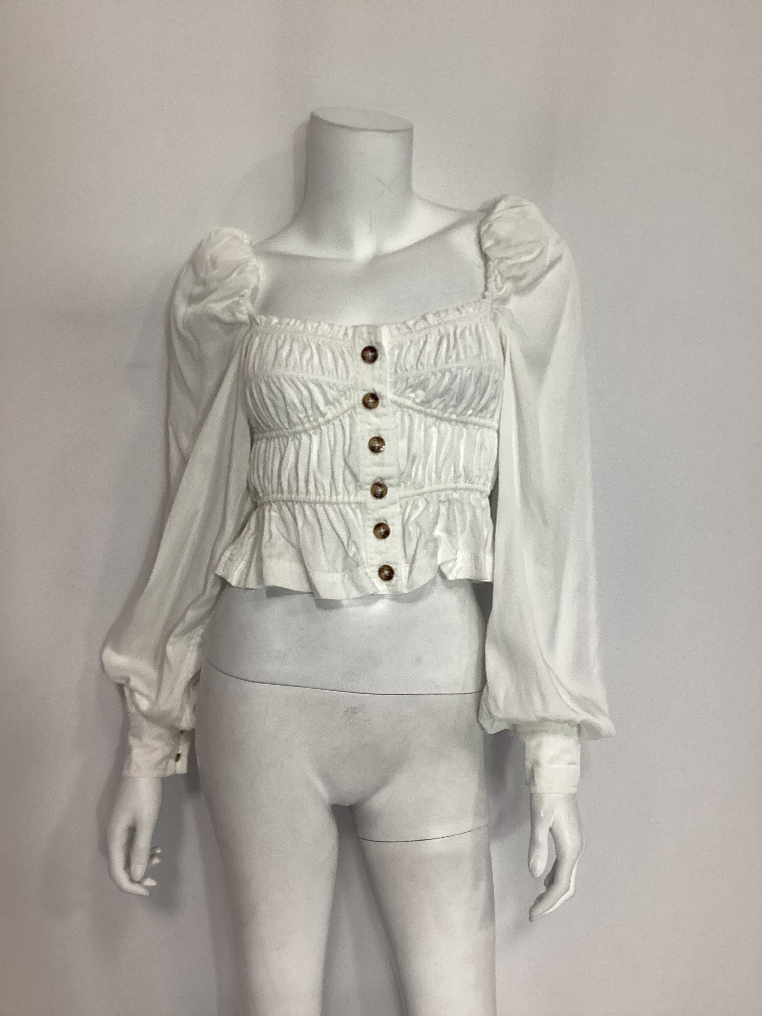 Willow Top In White - Image 2