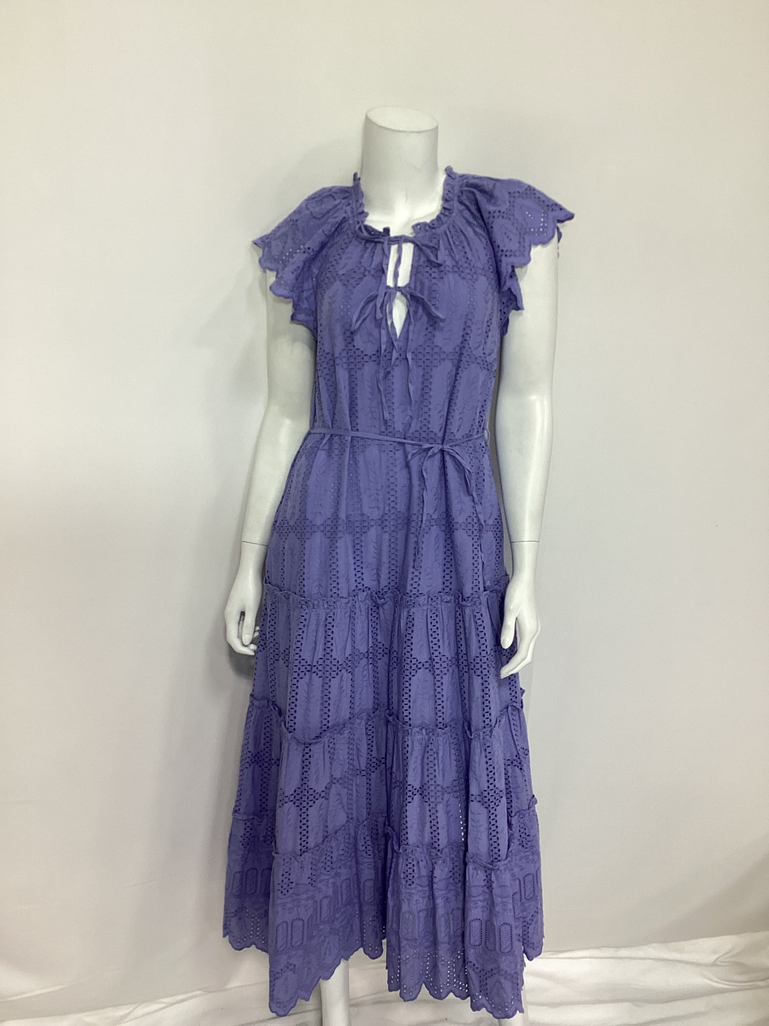 Mallory Ankle Dress In Sky - Image 2