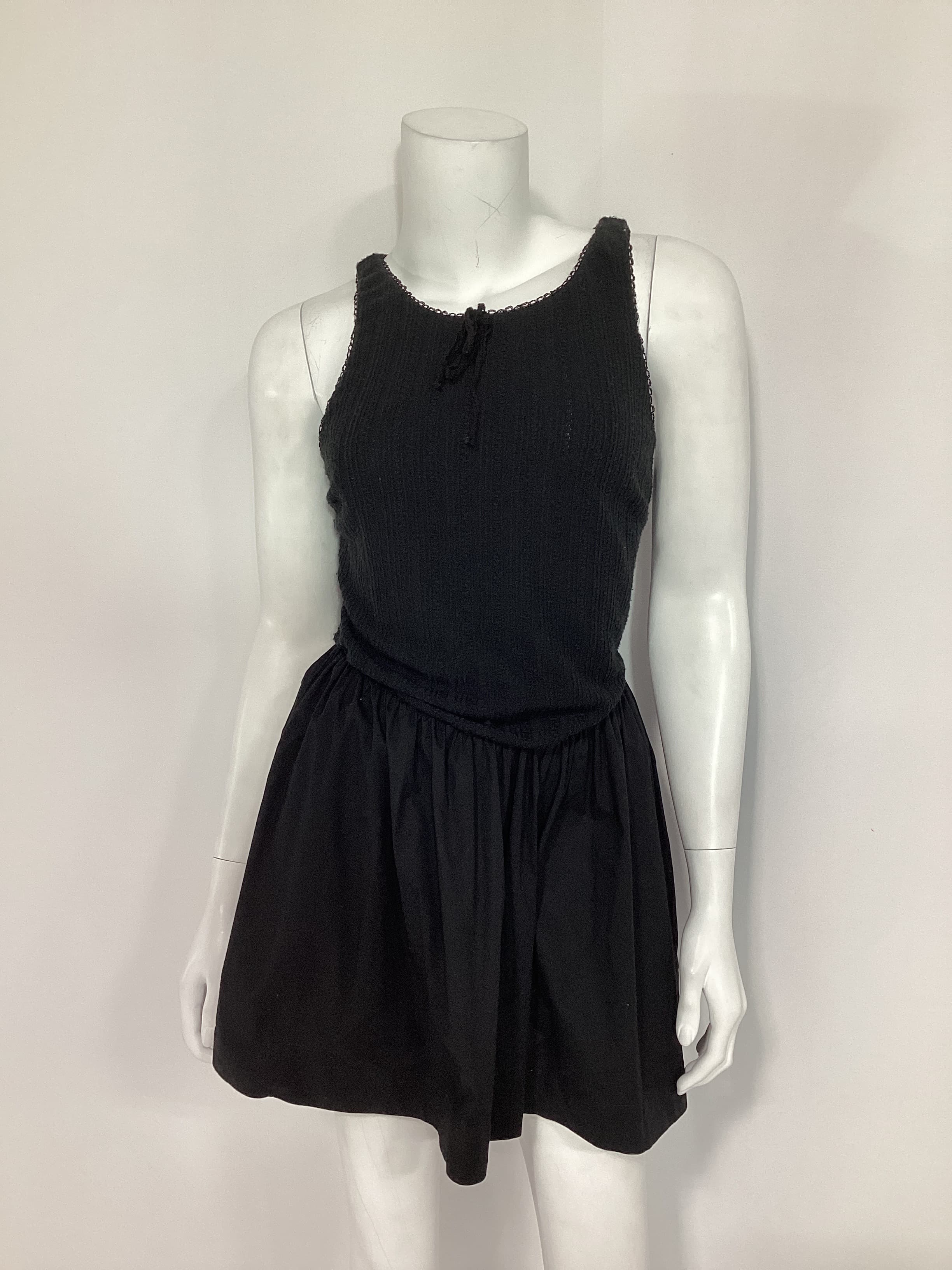Billie Mini Dress In Black - Image 3